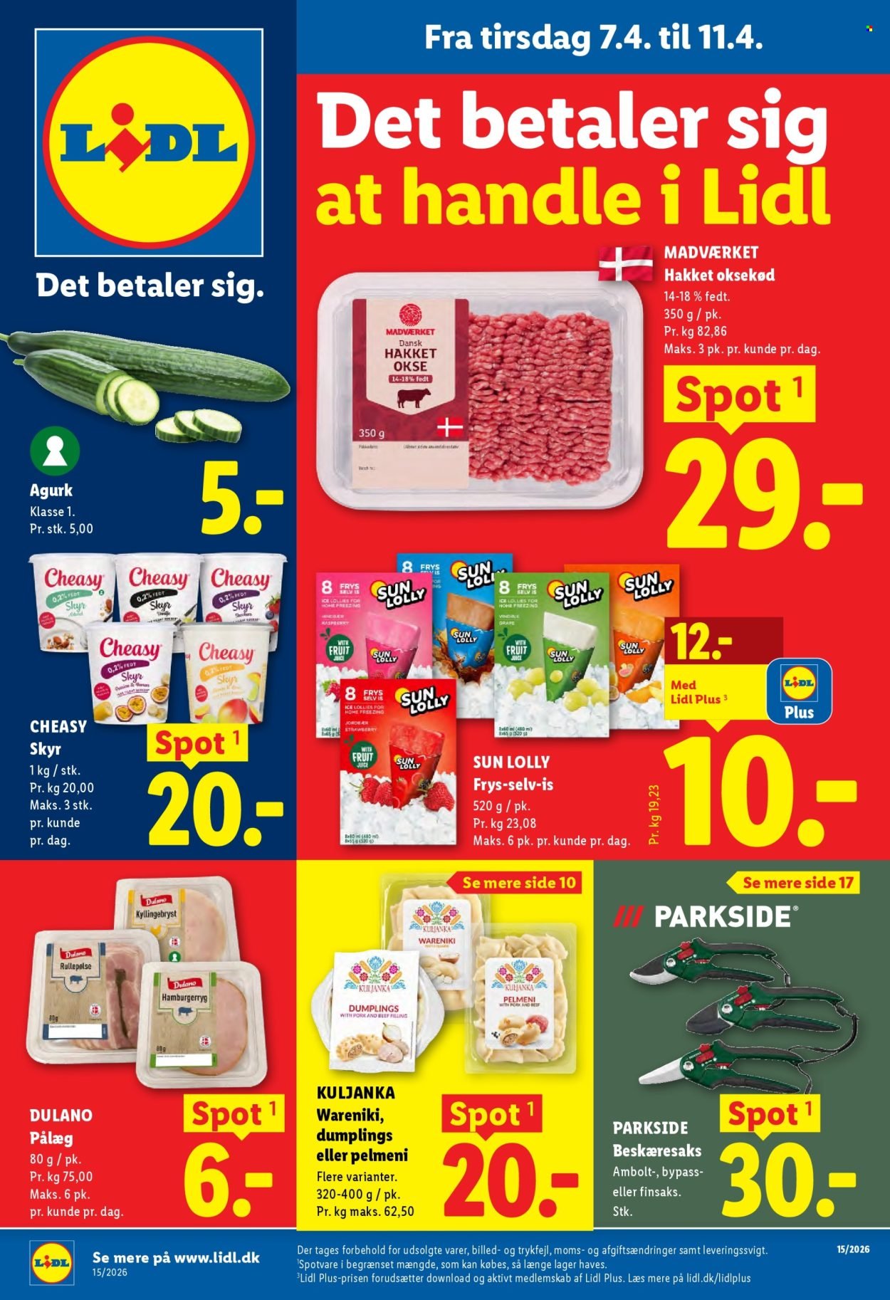 LIDL tilbudsavis - Fra tirsdag den 7. april 2026