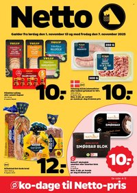 NETTO tilbudsavis - Fra lørdag den 1. november 2025 (2025-11-01 - 2025-11-07)