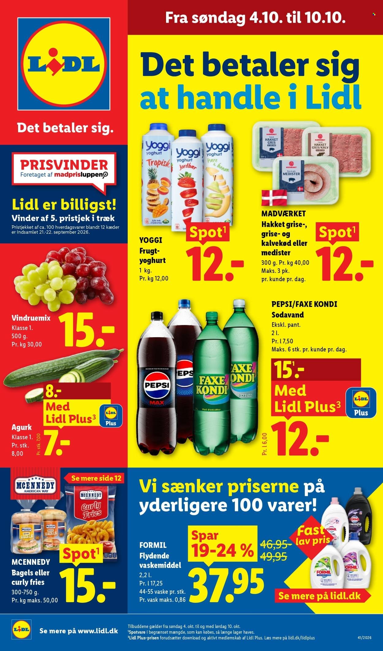LIDL tilbudsavis - Fra søndag den 4. oktober 2026