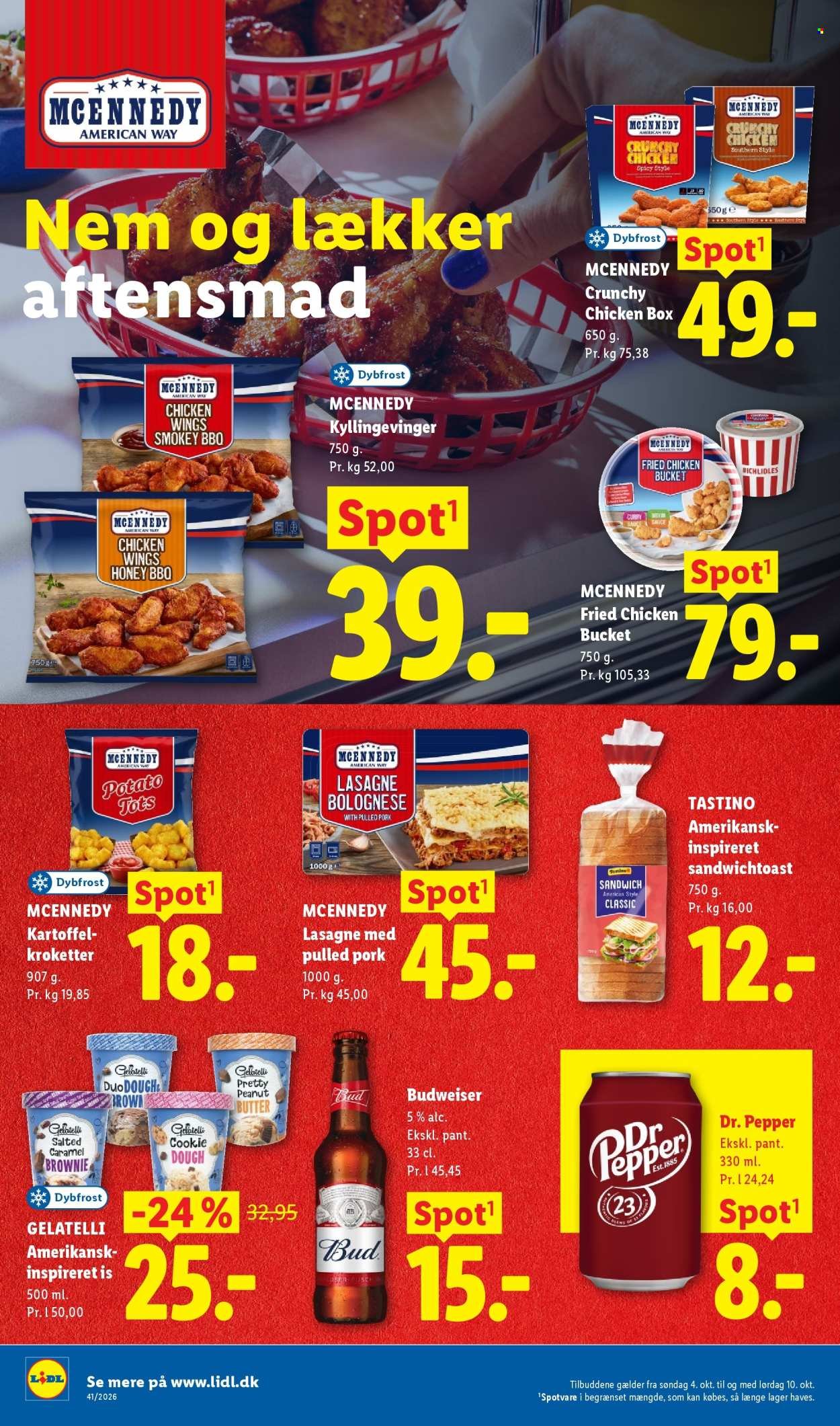 LIDL tilbudsavis - Fra søndag den 4. oktober 2026