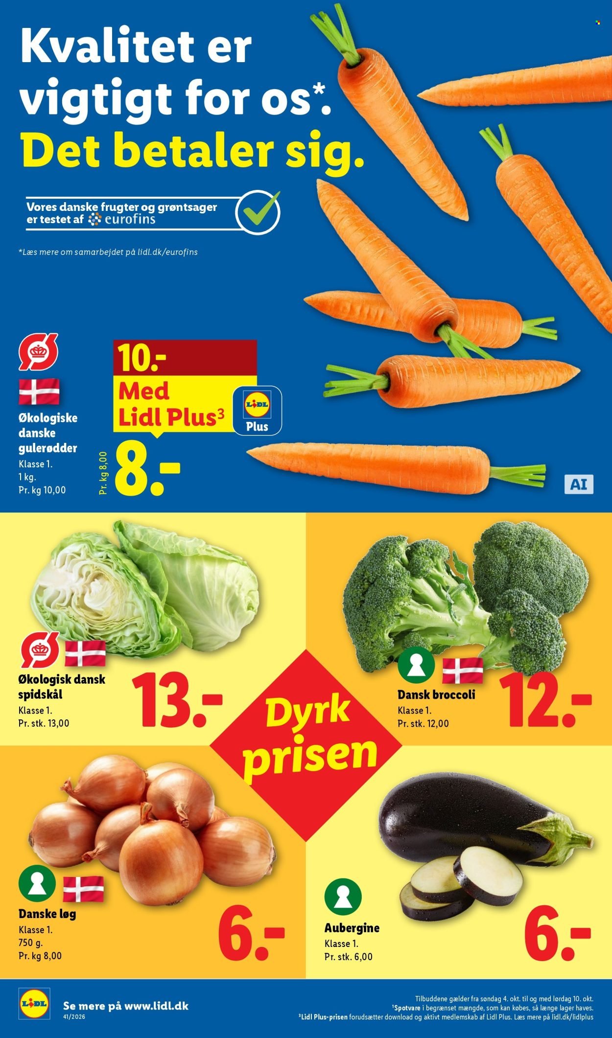 LIDL tilbudsavis - Fra søndag den 4. oktober 2026