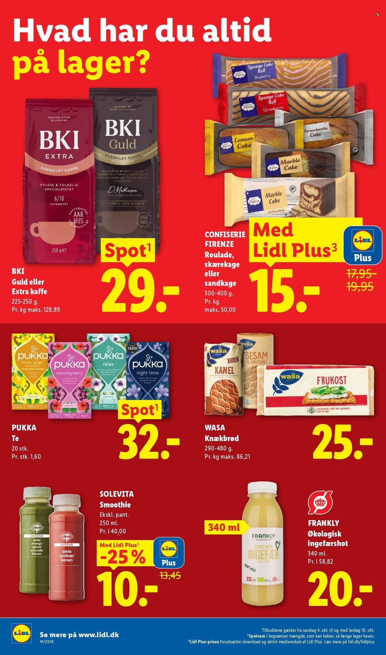LIDL tilbudsavis - Fra søndag den 4. oktober 2026