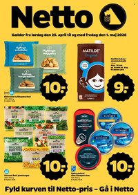 NETTO tilbudsavis - Fra lørdag den 25. april 2026