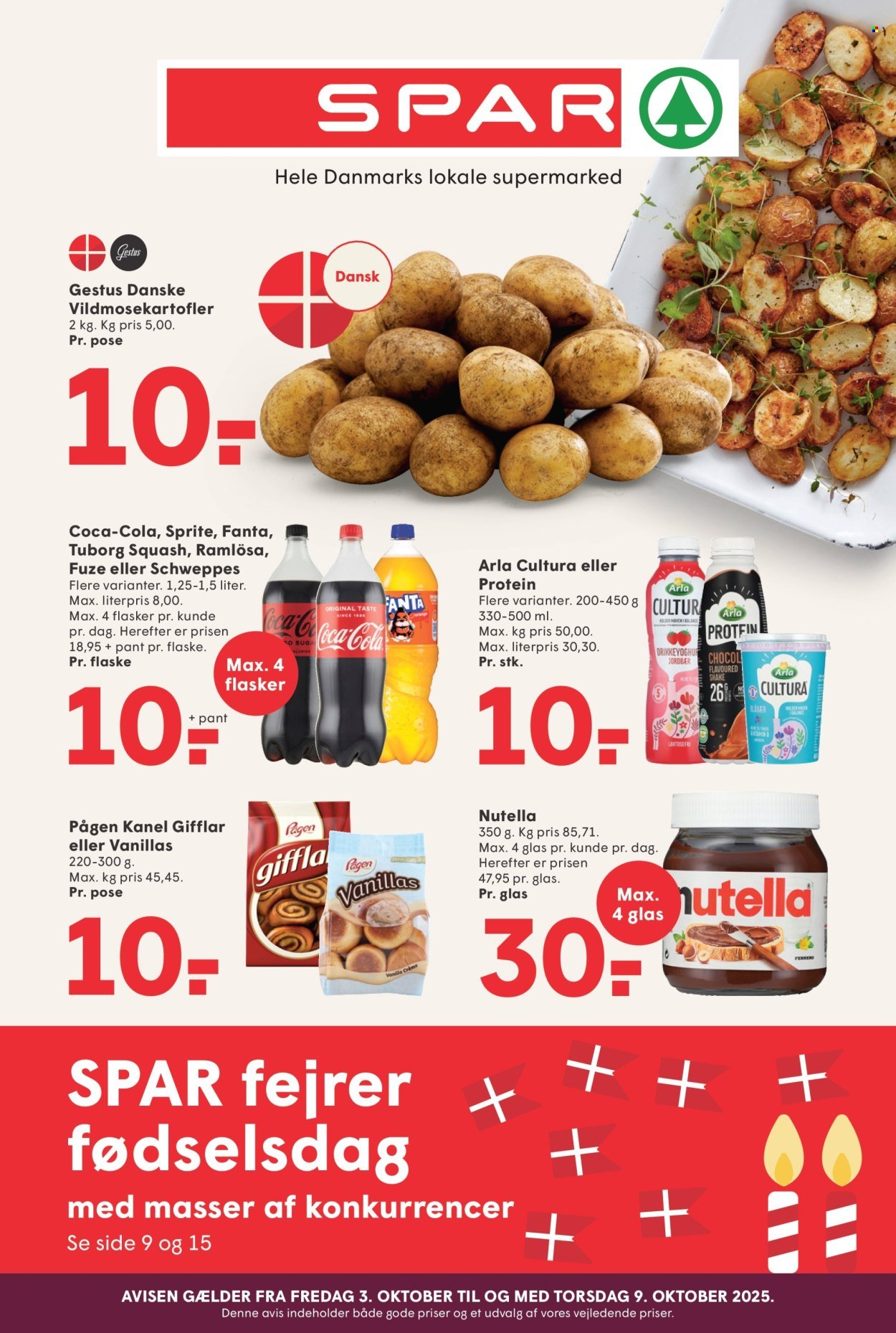SPAR tilbudsavis - Fra fredag den 3. oktober 2025 (2025-10-03 - 2025-10-09)