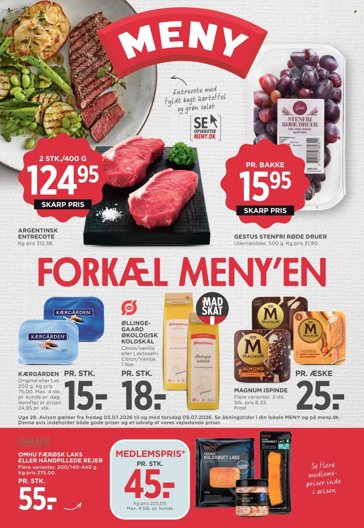 MENY tilbudsavis - Fra fredag den 3. juli 2026