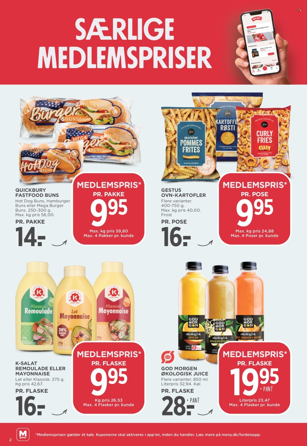 MENY tilbudsavis - Fra fredag den 14. august 2026