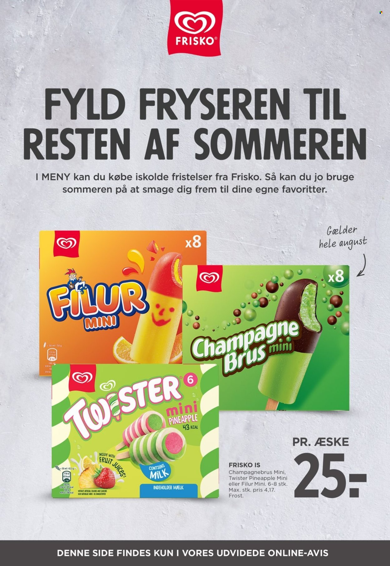 MENY tilbudsavis - Fra fredag den 14. august 2026