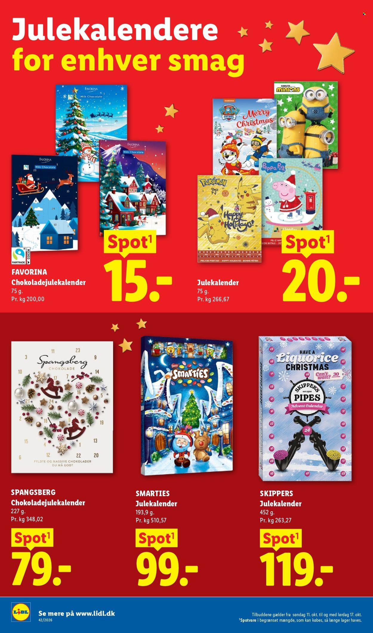 LIDL tilbudsavis - Fra søndag den 11. oktober 2026