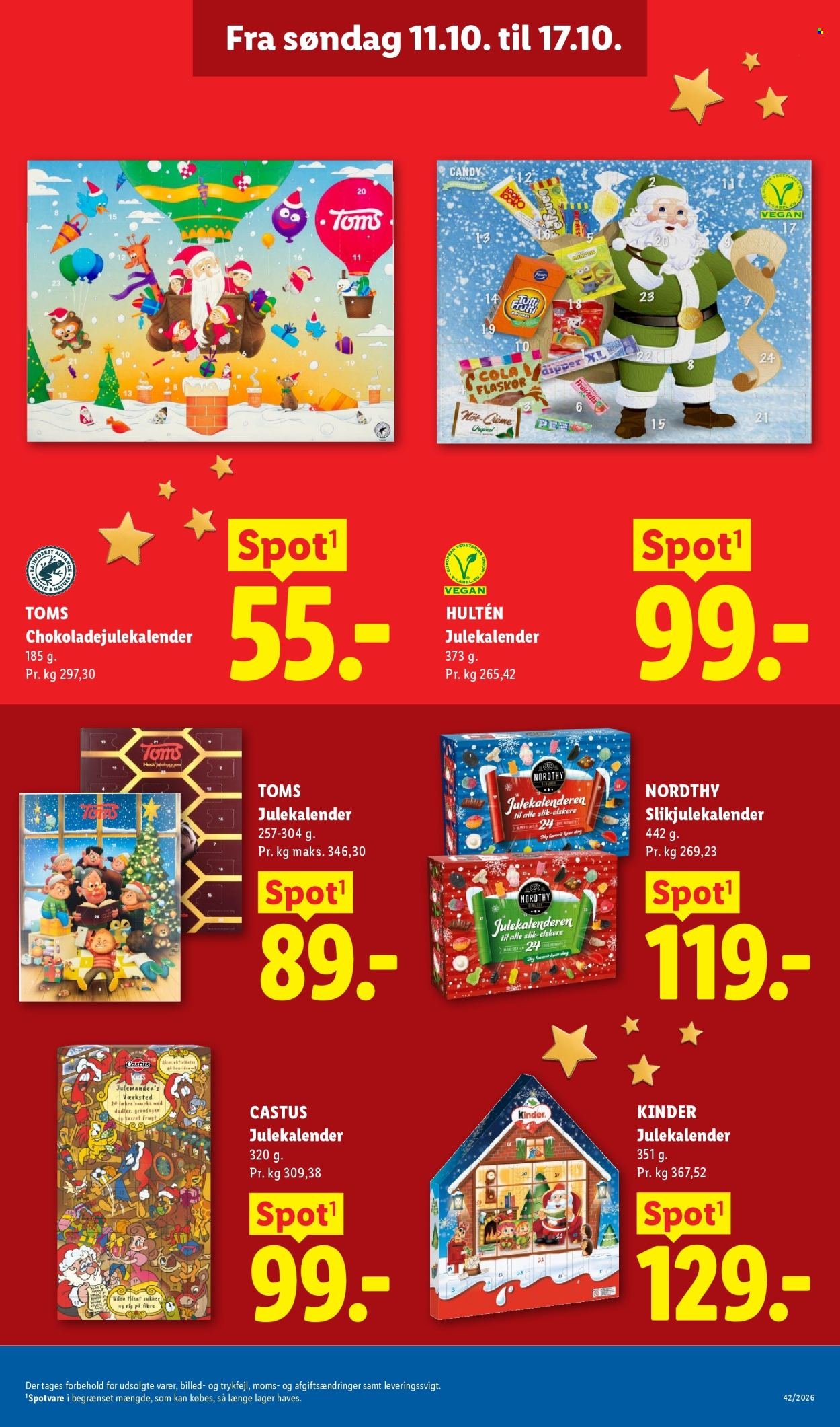 LIDL tilbudsavis - Fra søndag den 11. oktober 2026