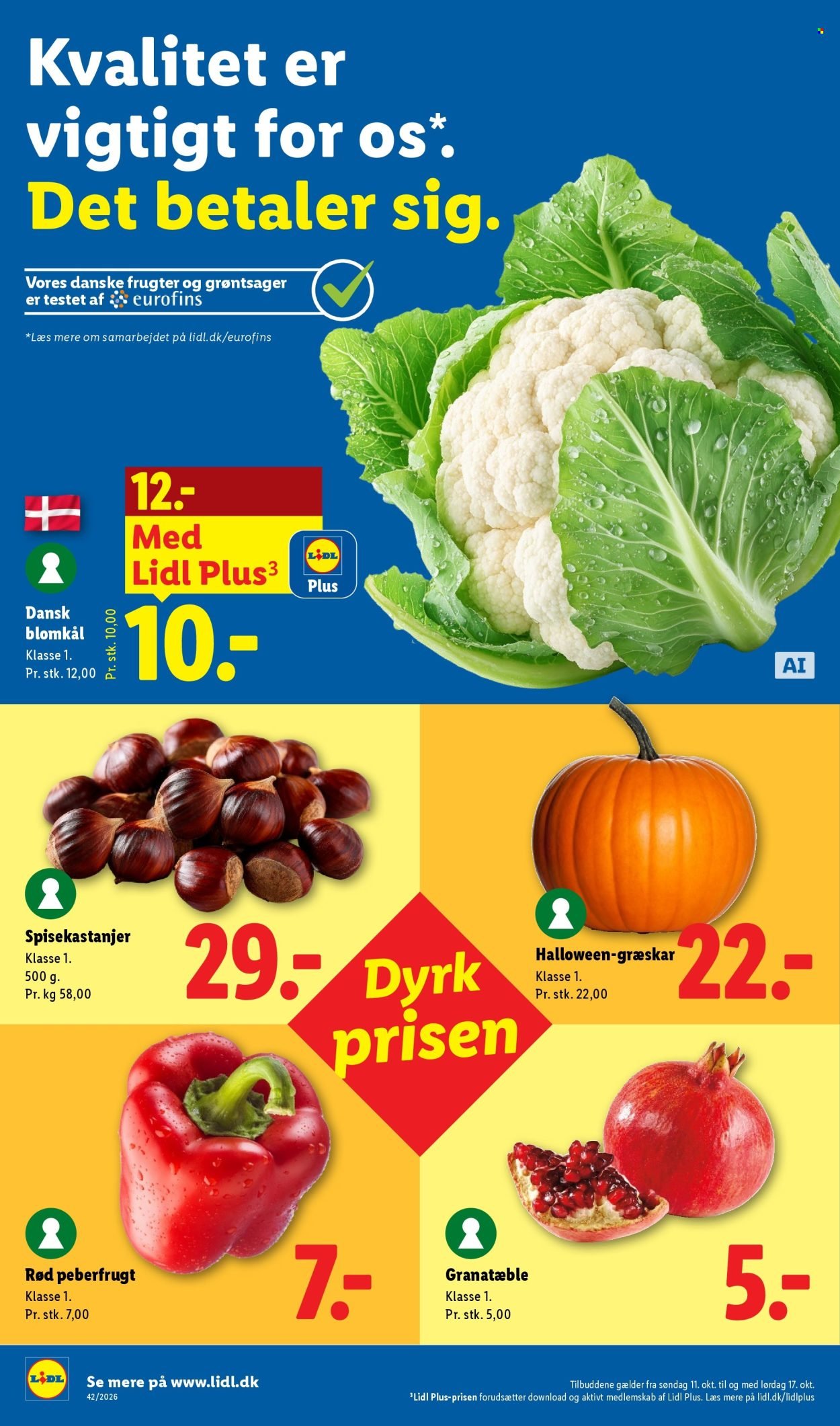 LIDL tilbudsavis - Fra søndag den 11. oktober 2026