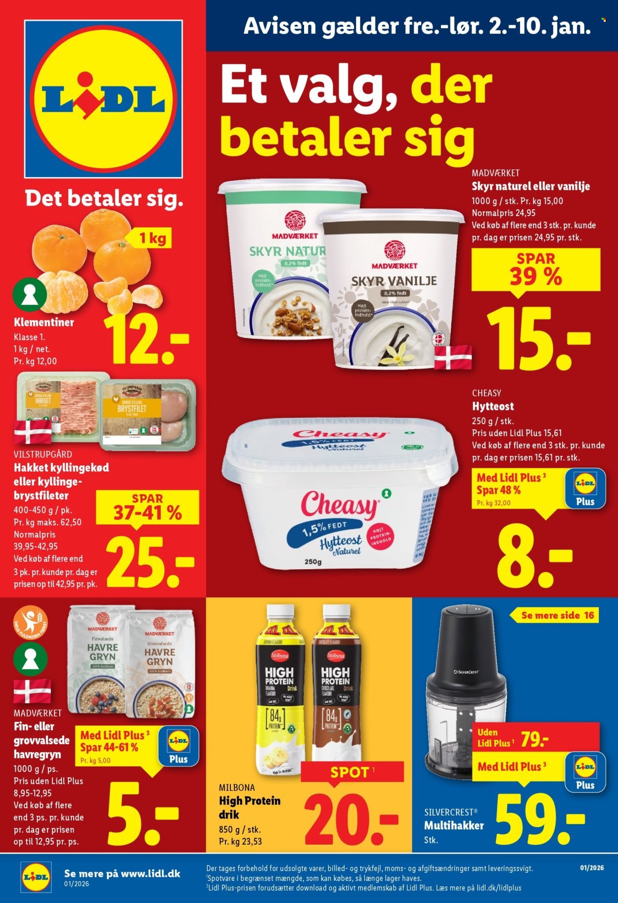 LIDL tilbudsavis - Fra fredag den 2. januar 2026 (2026-01-02 - 2026-01-10)