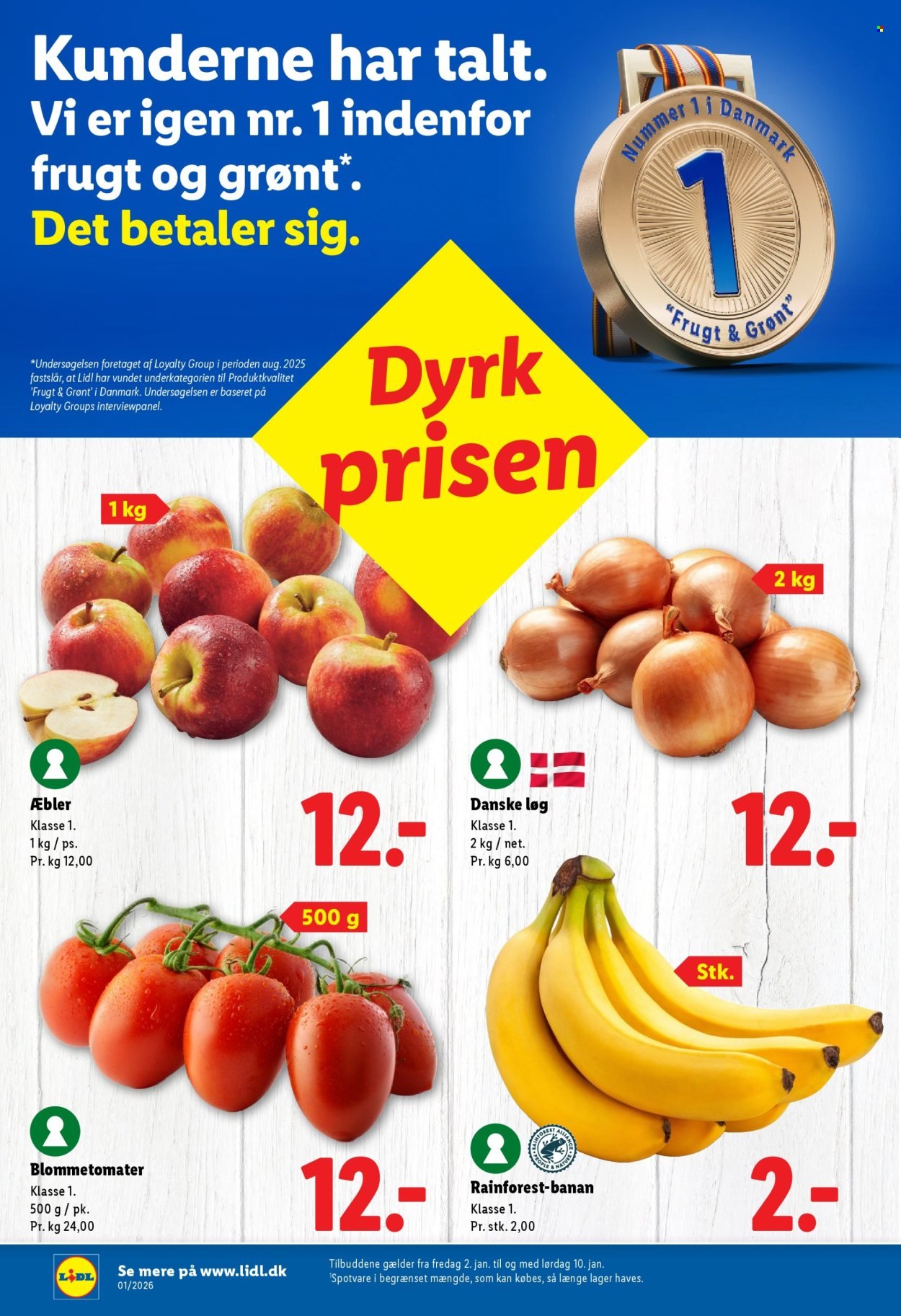 LIDL tilbudsavis - Fra fredag den 2. januar 2026 (2026-01-02 - 2026-01-10)
