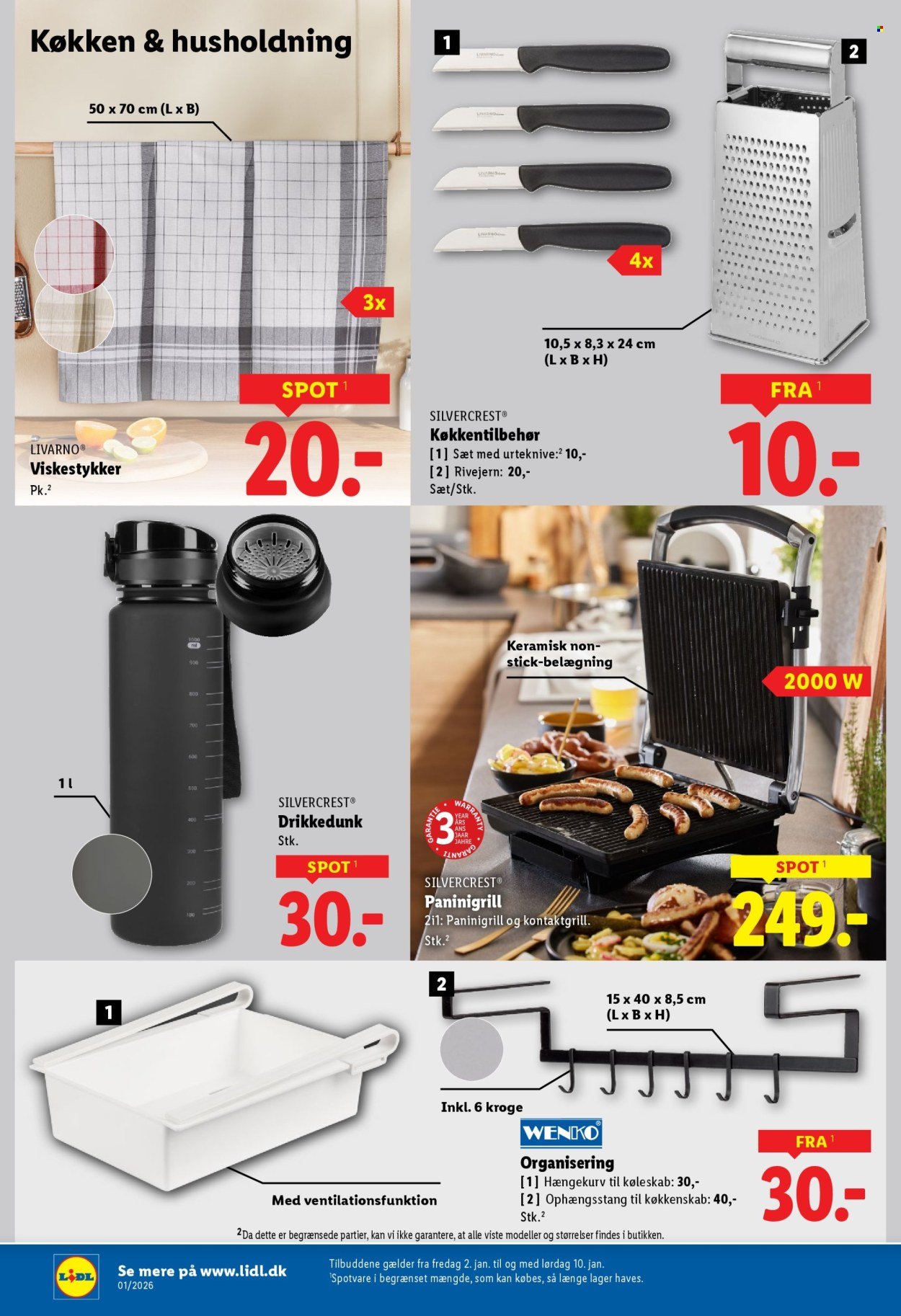 LIDL tilbudsavis - Fra fredag den 2. januar 2026 (2026-01-02 - 2026-01-10)