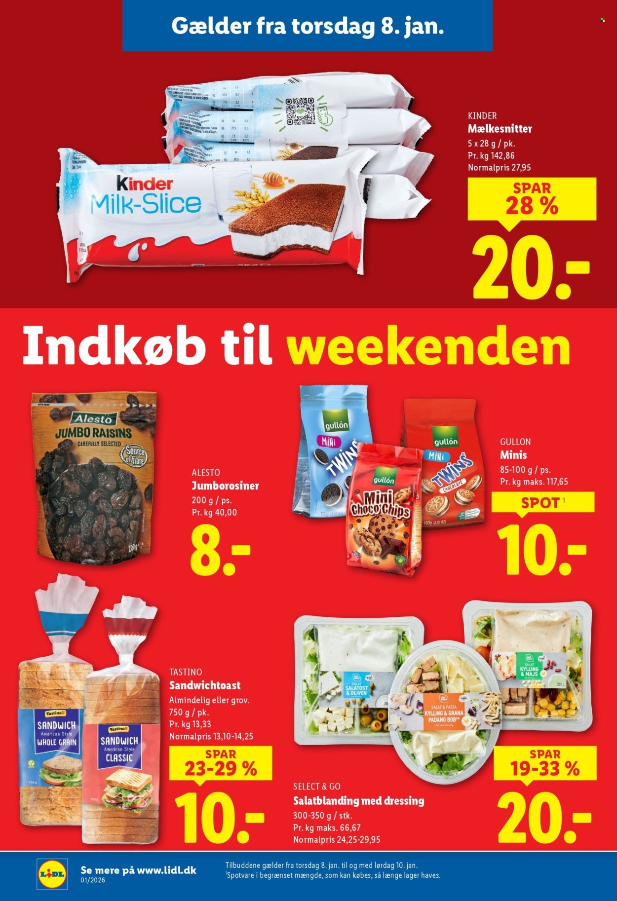 LIDL tilbudsavis - Fra fredag den 2. januar 2026 (2026-01-02 - 2026-01-10)