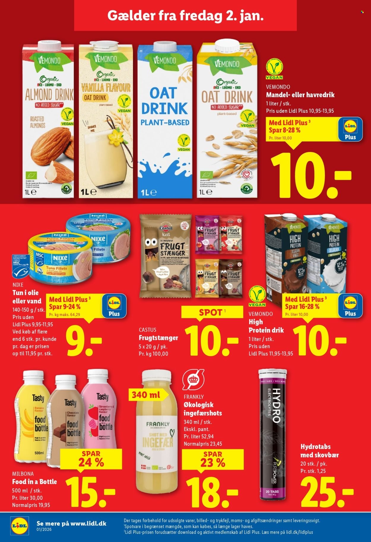 LIDL tilbudsavis - Fra fredag den 2. januar 2026 (2026-01-02 - 2026-01-10)