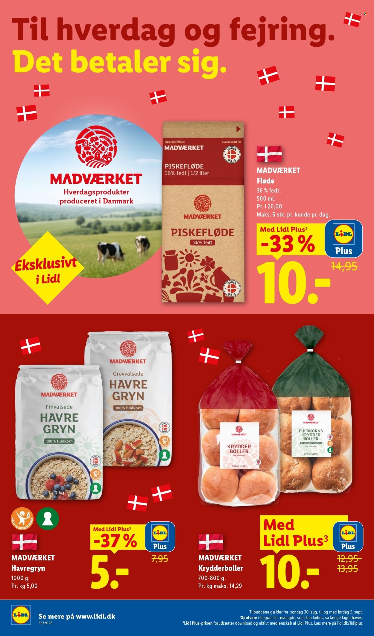 LIDL tilbudsavis - Fra søndag den 30. august 2026