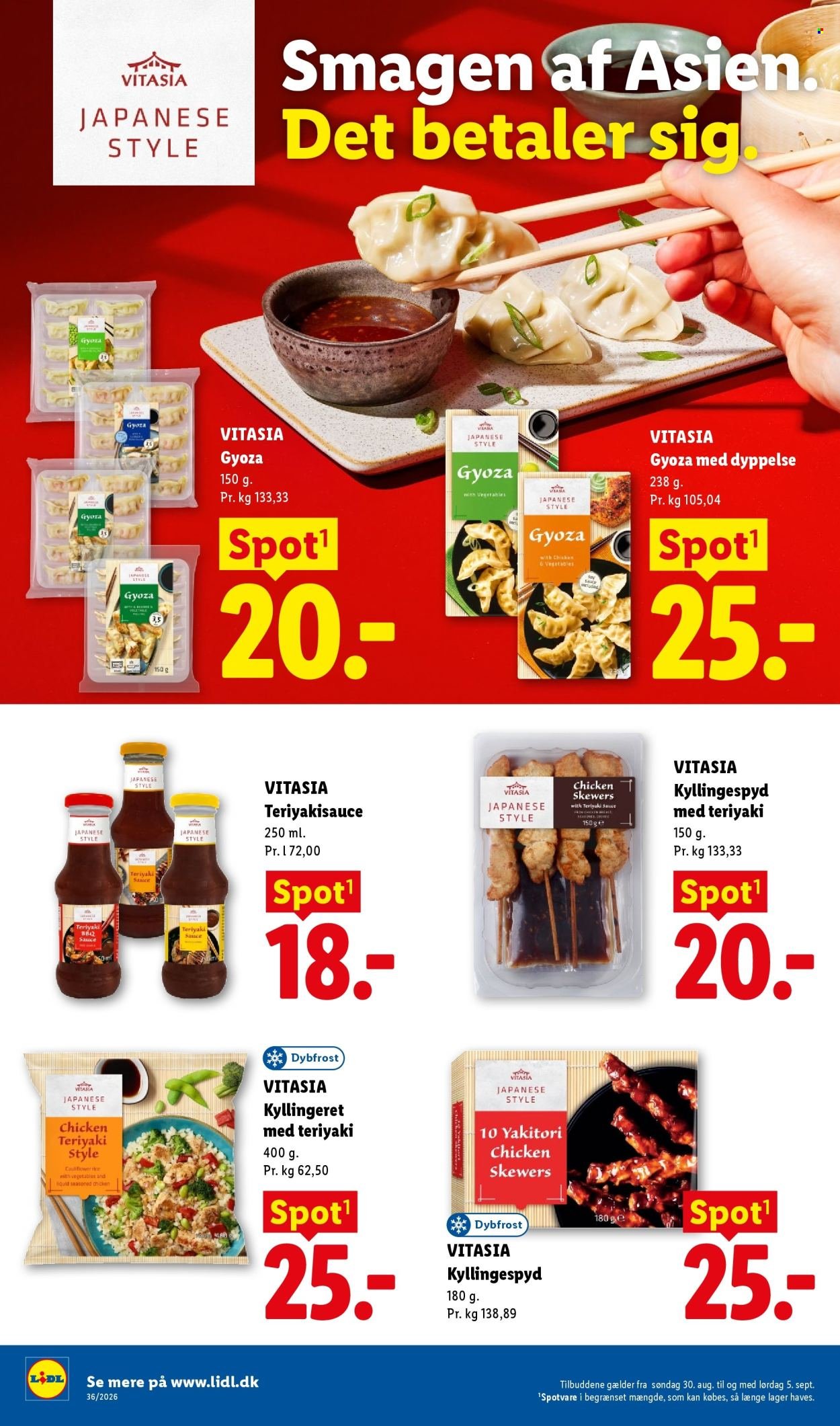 LIDL tilbudsavis - Fra søndag den 30. august 2026