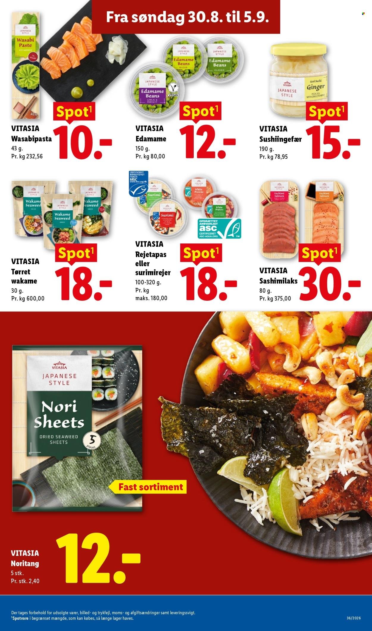LIDL tilbudsavis - Fra søndag den 30. august 2026