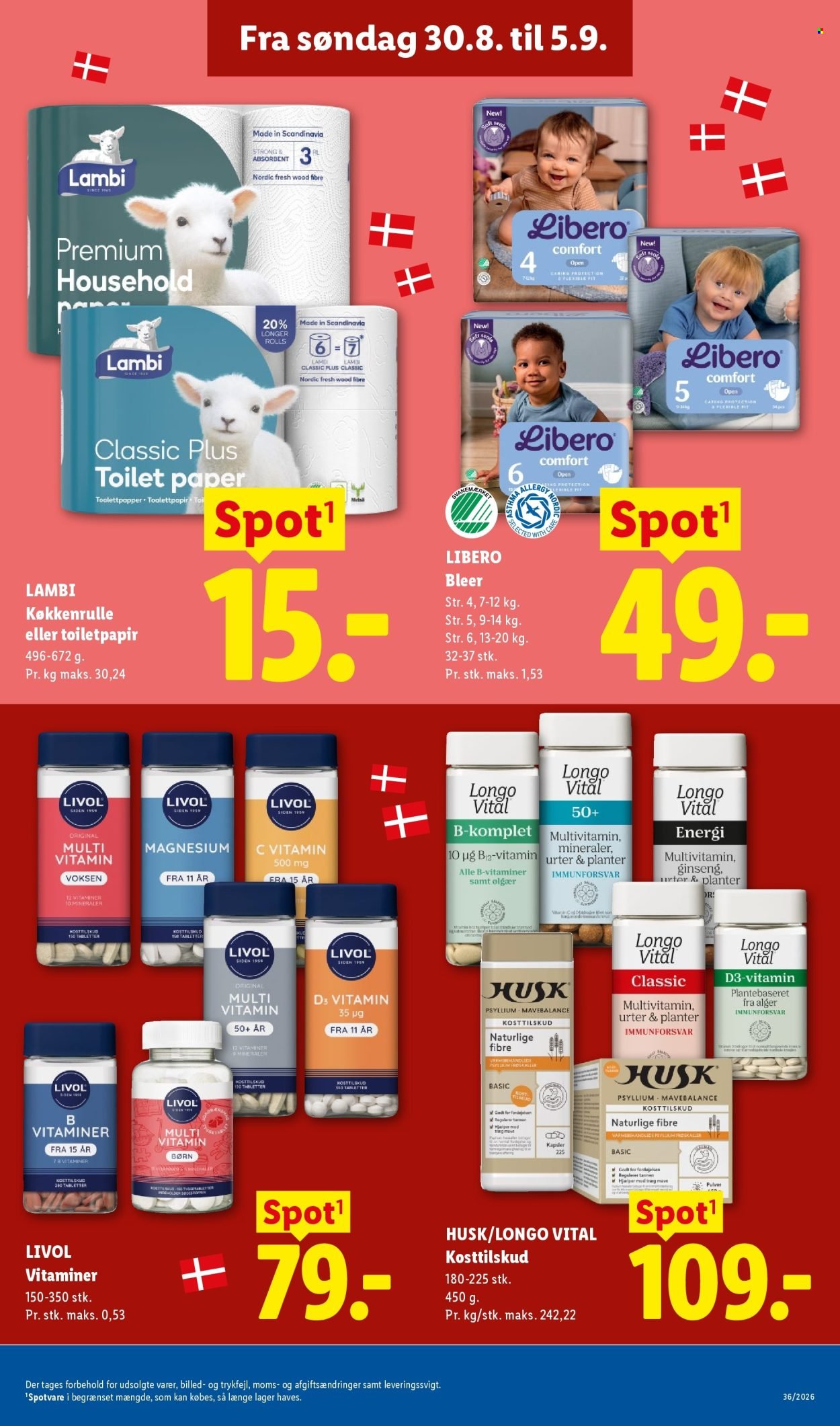 LIDL tilbudsavis - Fra søndag den 30. august 2026