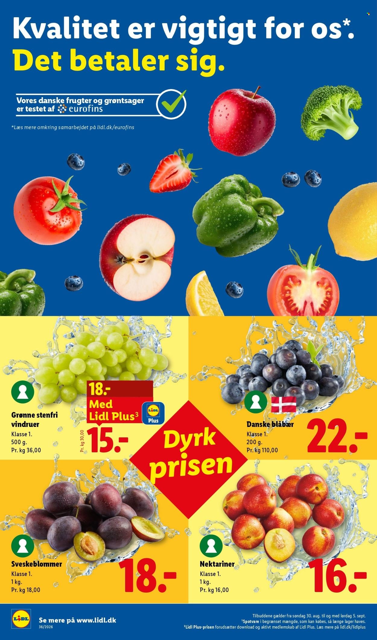 LIDL tilbudsavis - Fra søndag den 30. august 2026