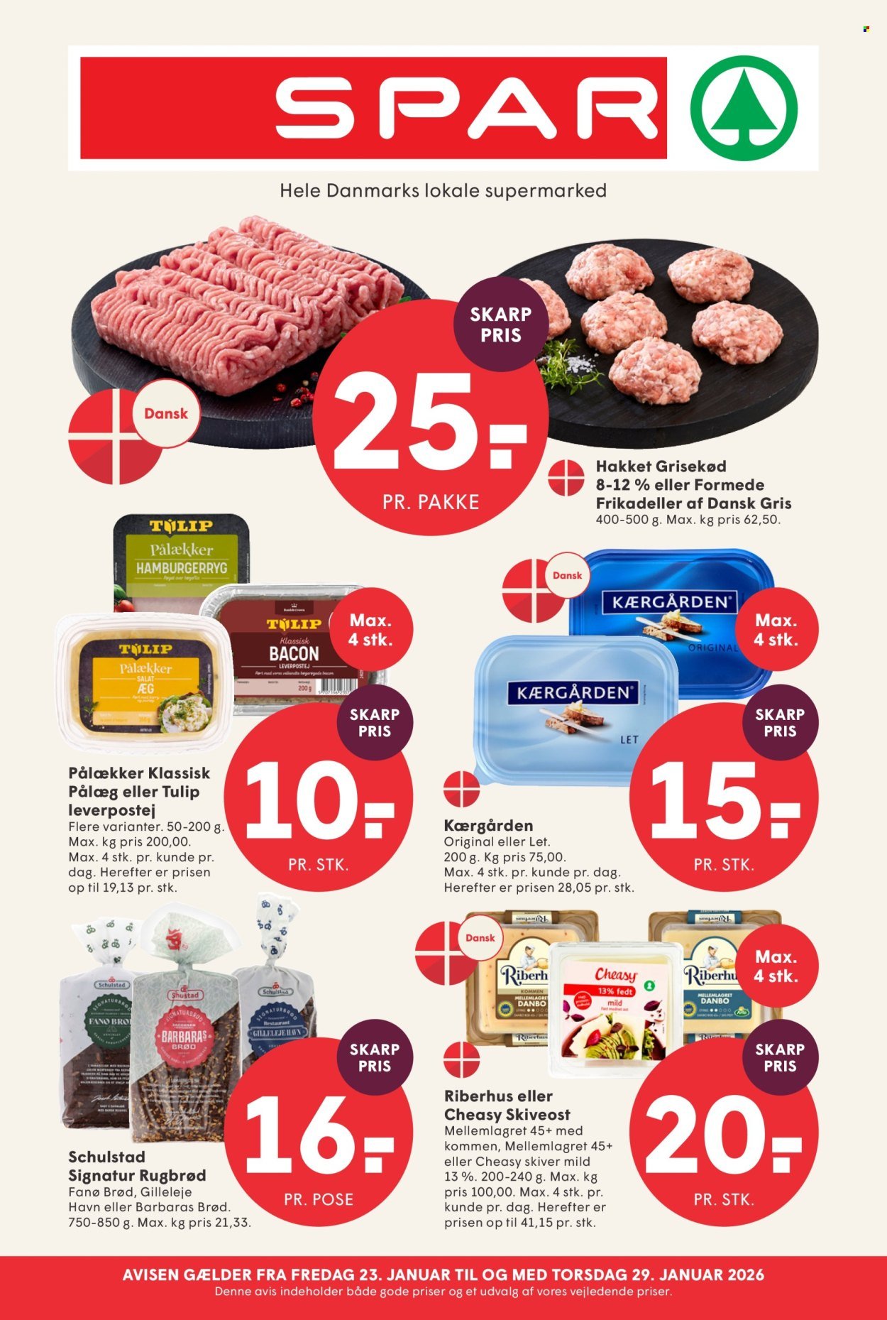 SPAR tilbudsavis - Fra fredag den 23. januar 2026 (2026-01-23 - 2026-01-29)
