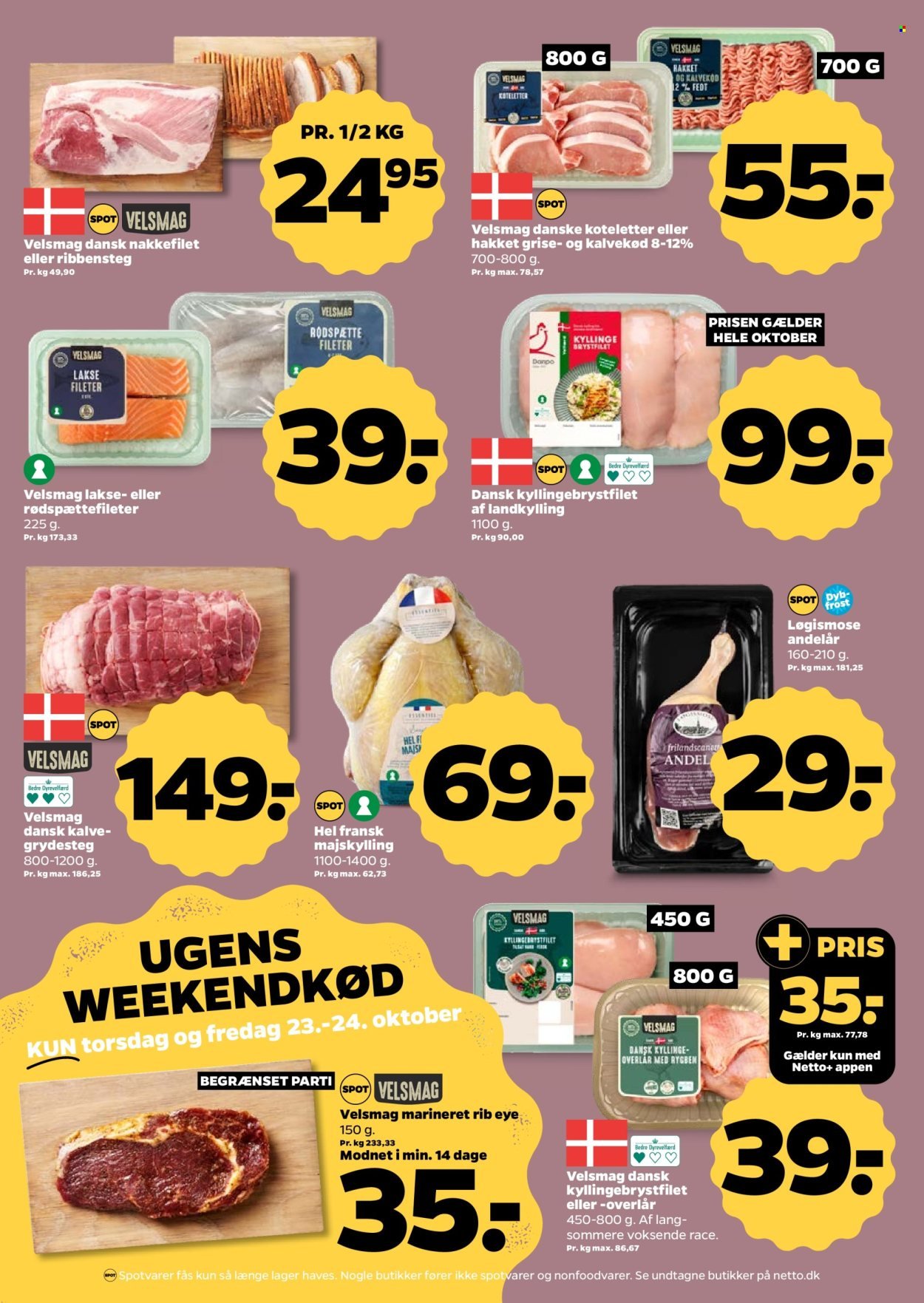 NETTO tilbudsavis - Fra lørdag den 18. oktober 2025 (2025-10-18 - 2025-10-24)