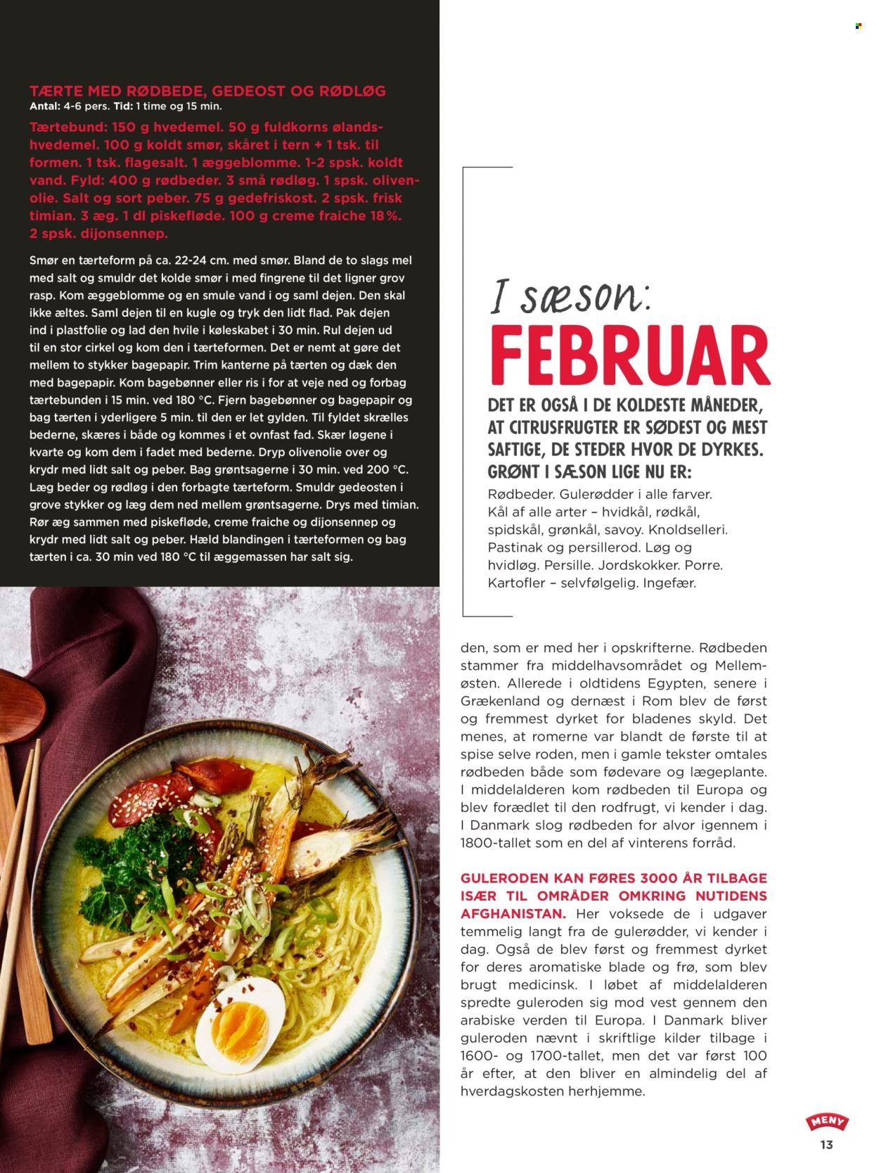 MENY tilbudsavis - SPISETID