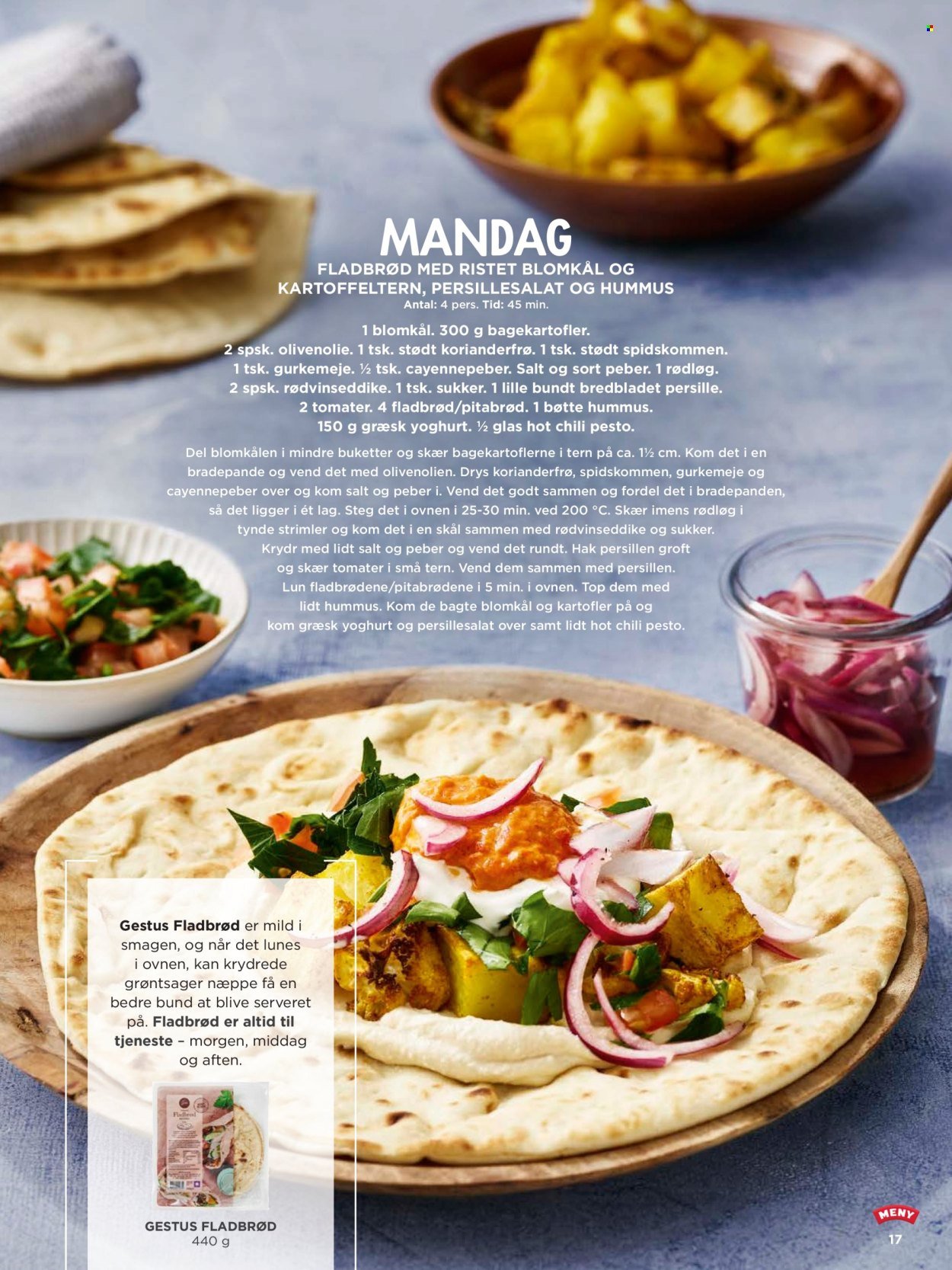 MENY tilbudsavis - SPISETID