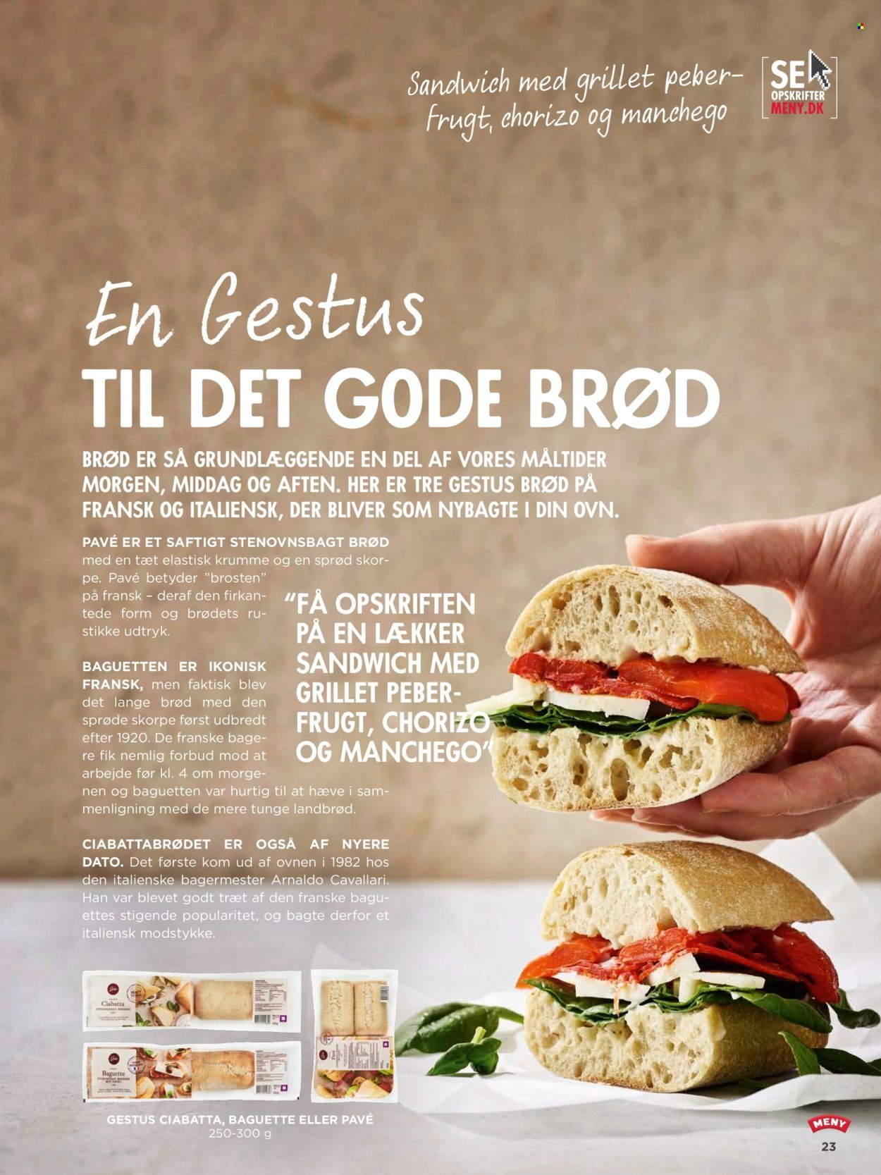 MENY tilbudsavis - SPISETID