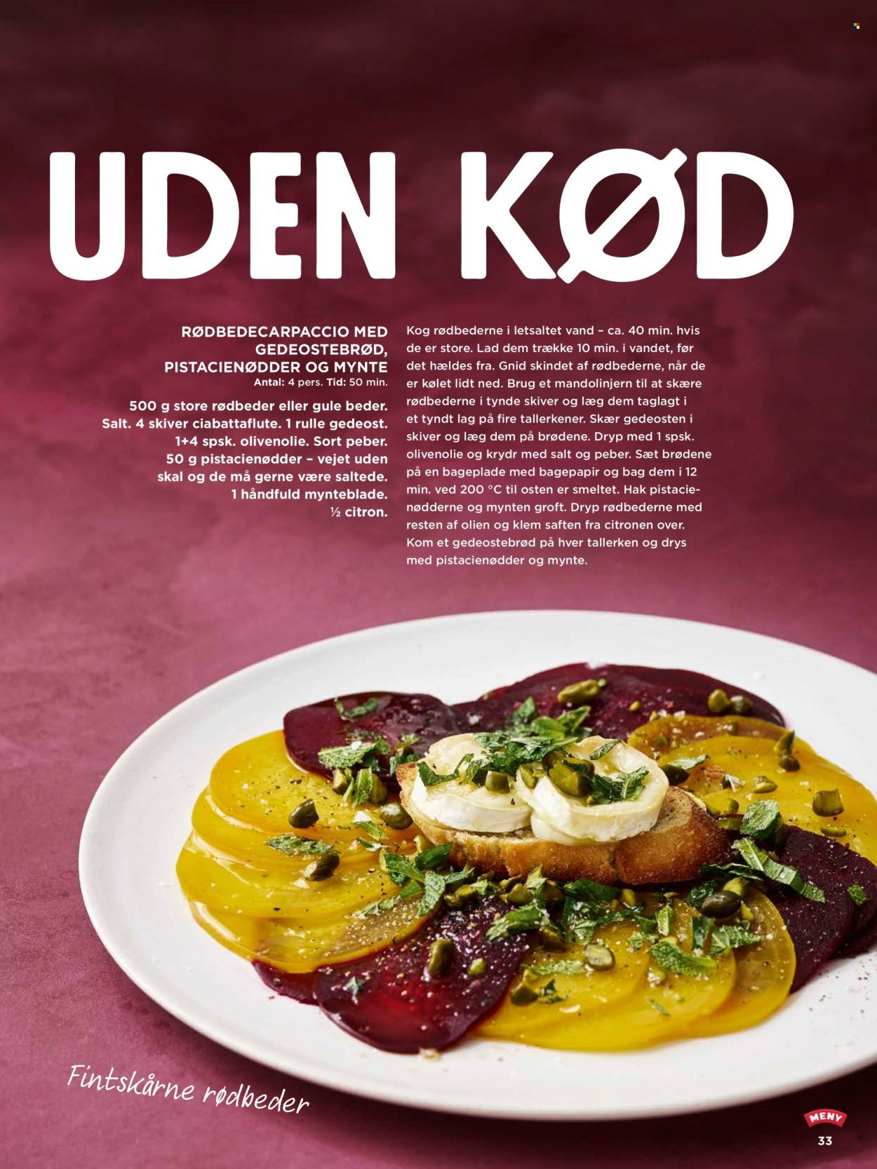 MENY tilbudsavis - SPISETID