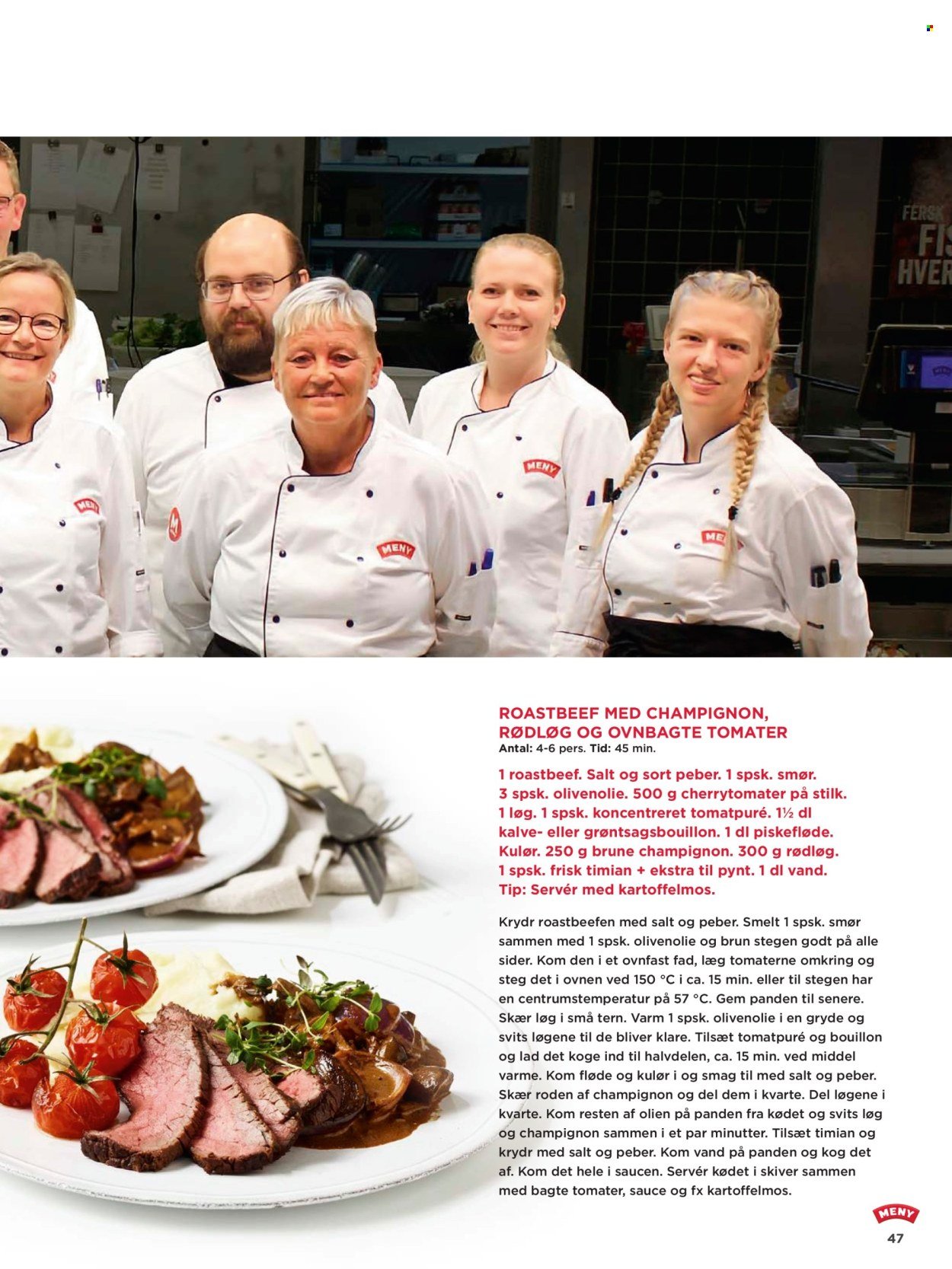 MENY tilbudsavis - SPISETID