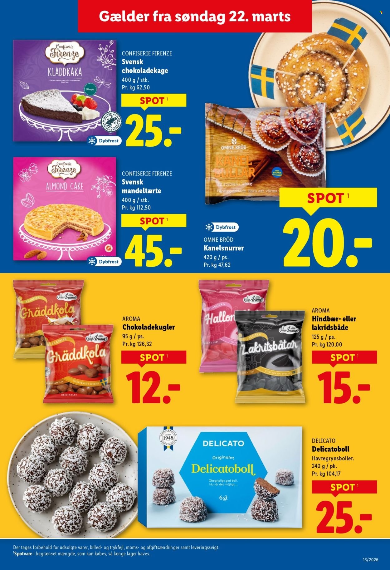 LIDL tilbudsavis - Fra søndag den 22. marts 2026