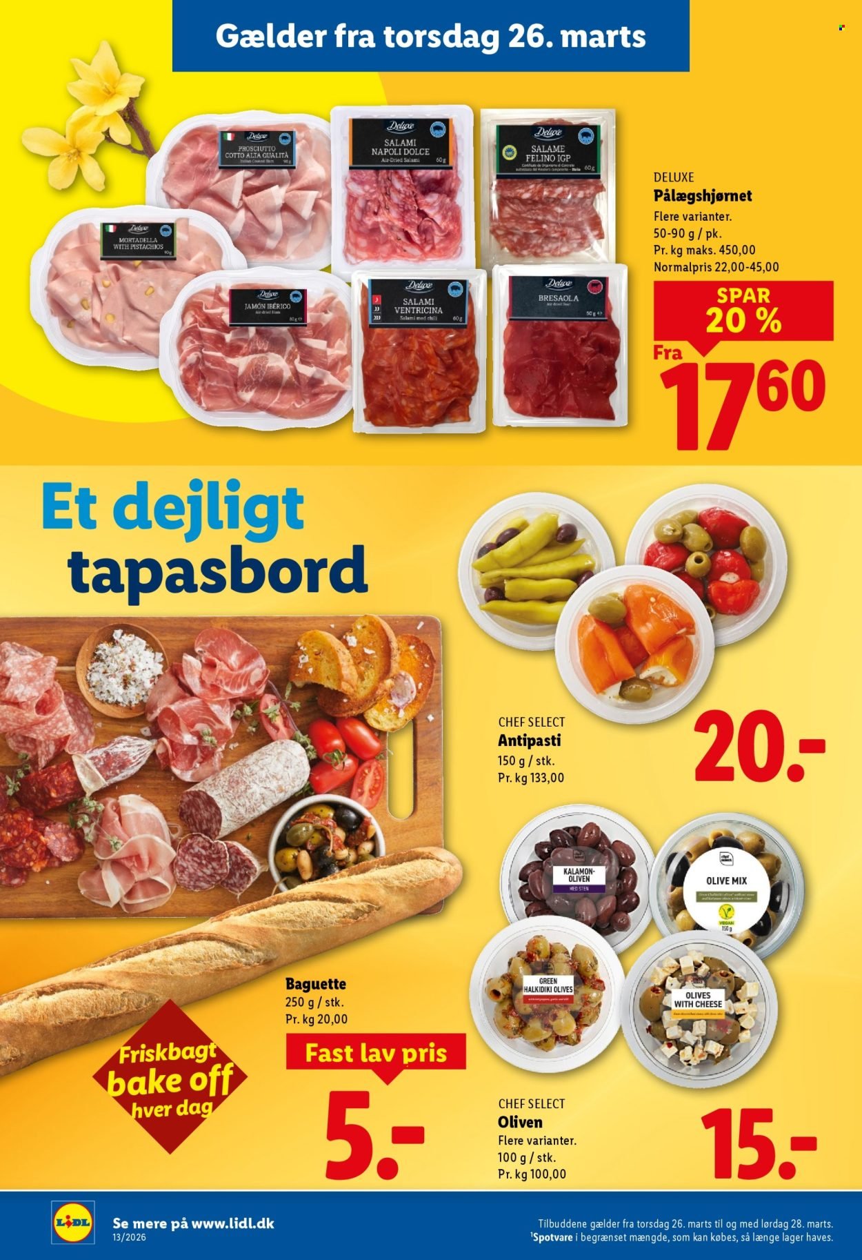 LIDL tilbudsavis - Fra søndag den 22. marts 2026