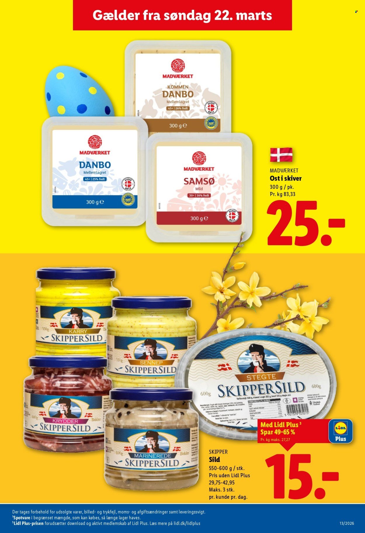 LIDL tilbudsavis - Fra søndag den 22. marts 2026