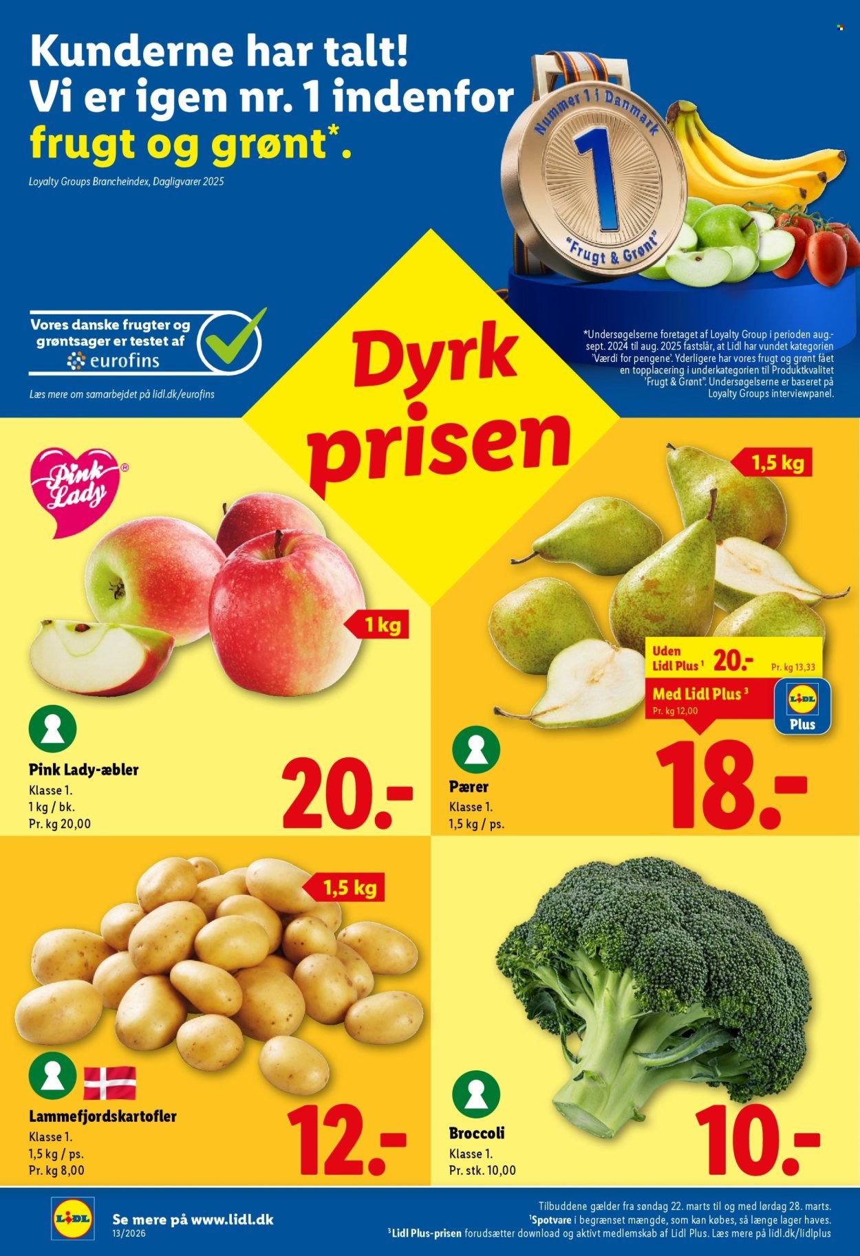 LIDL tilbudsavis - Fra søndag den 22. marts 2026