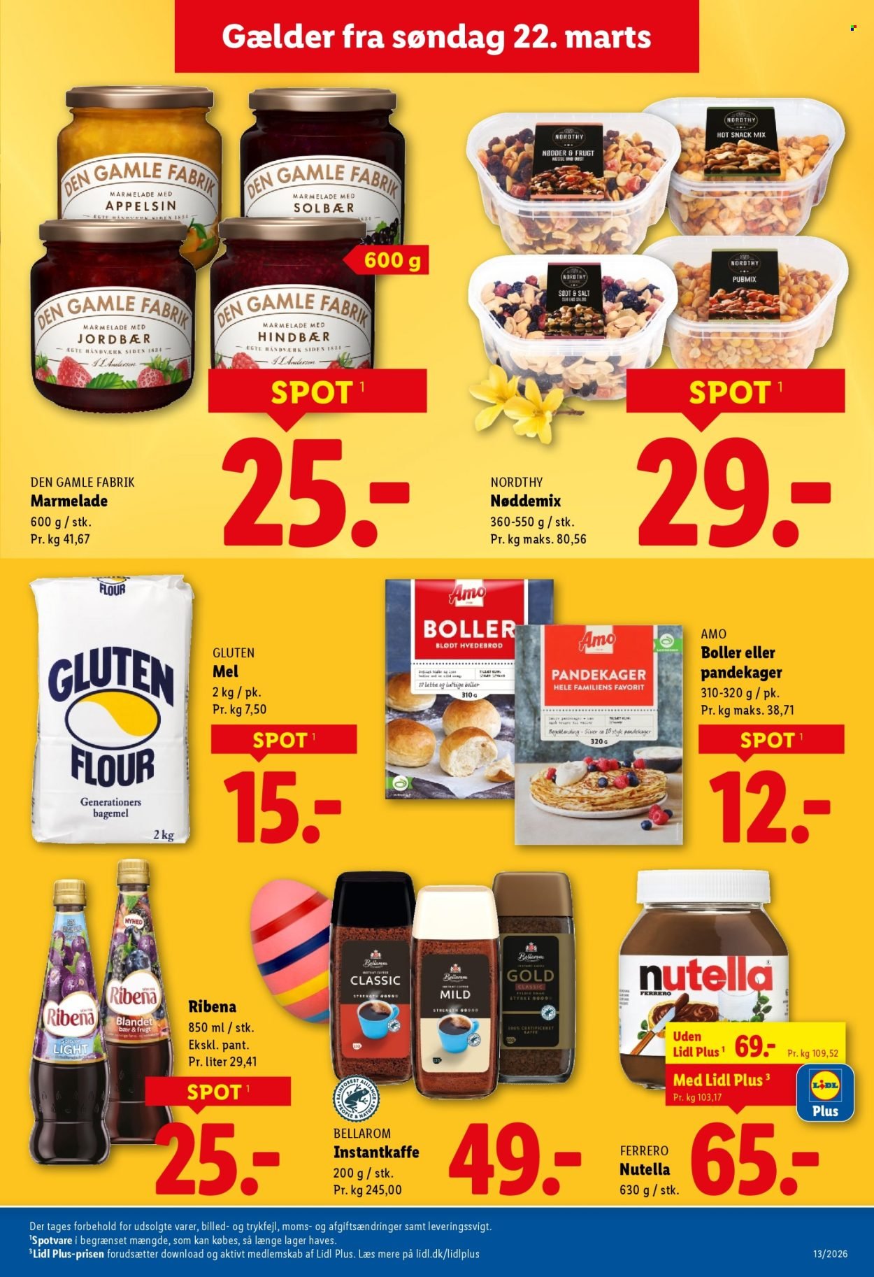 LIDL tilbudsavis - Fra søndag den 22. marts 2026