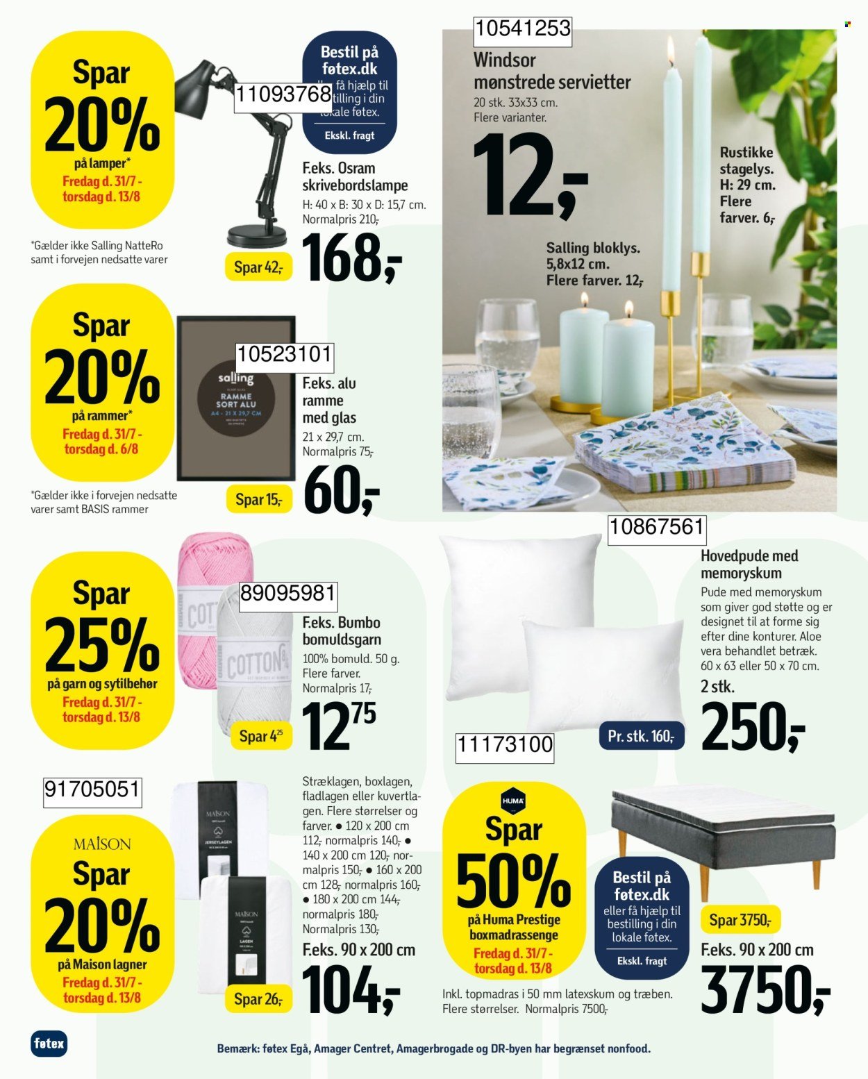 FØTEX tilbudsavis - Fra fredag den 31. juli 2026