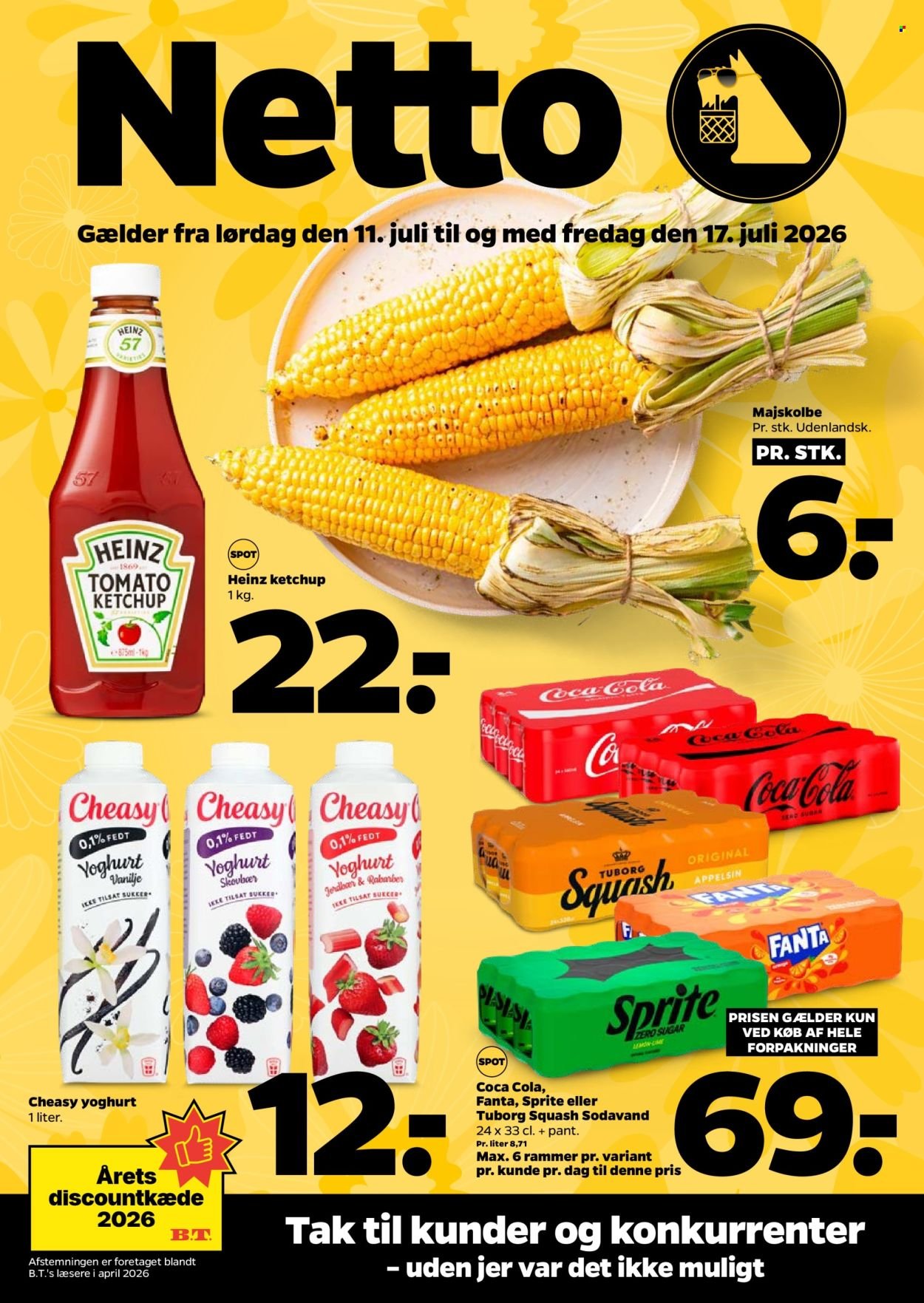 NETTO tilbudsavis - Fra lørdag den 11. juli 2026