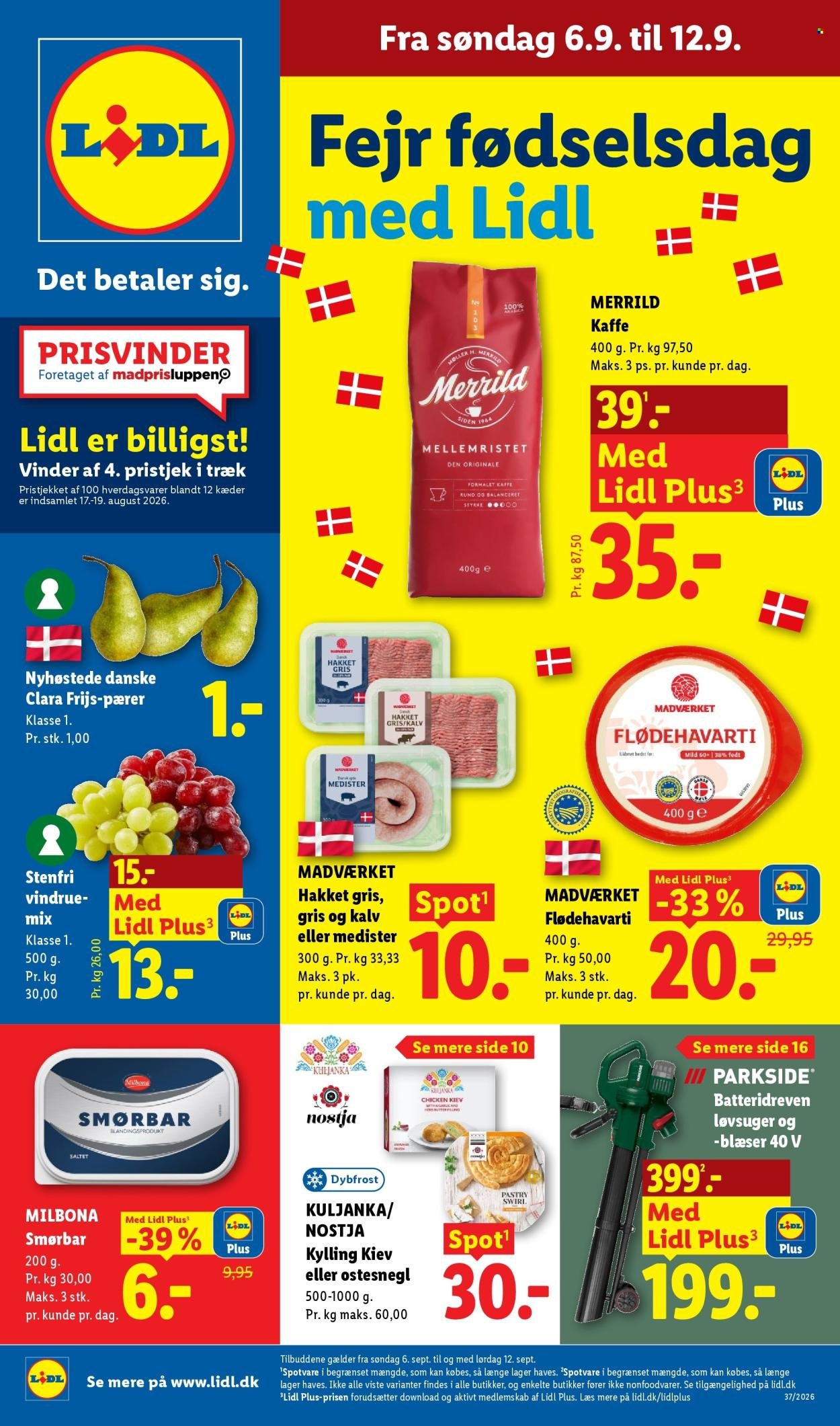 LIDL tilbudsavis - Fra søndag den 6. september 2026