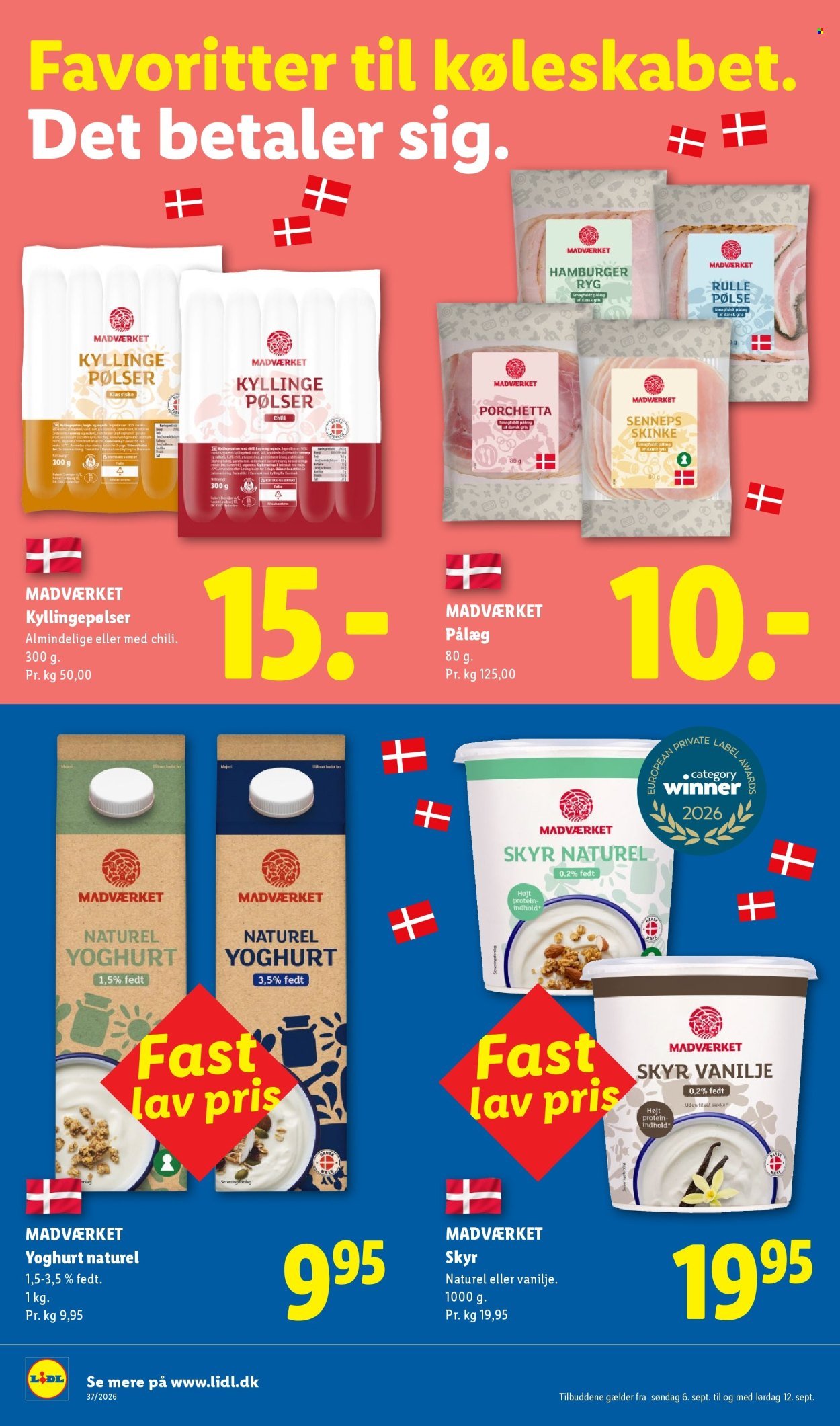 LIDL tilbudsavis - Fra søndag den 6. september 2026