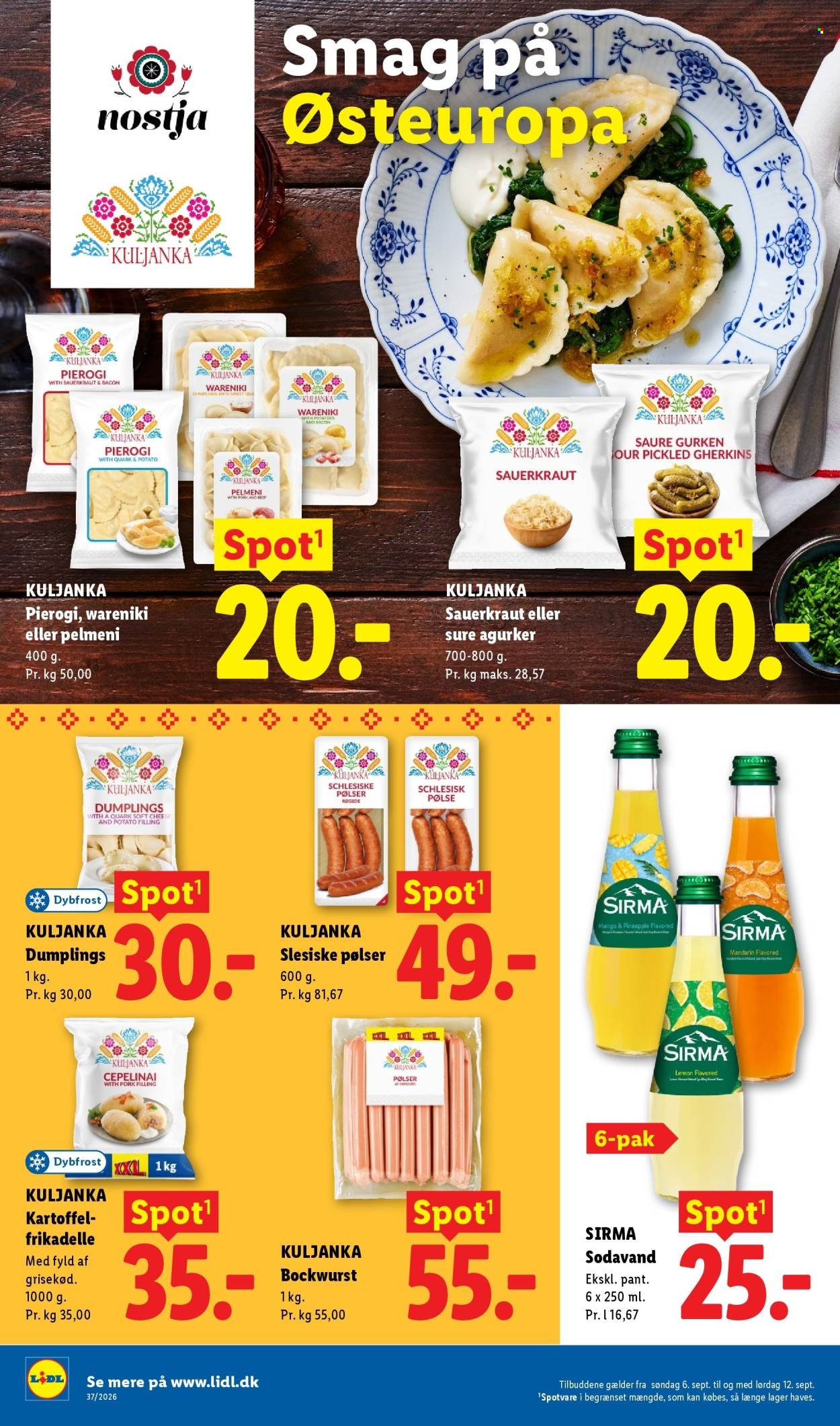 LIDL tilbudsavis - Fra søndag den 6. september 2026