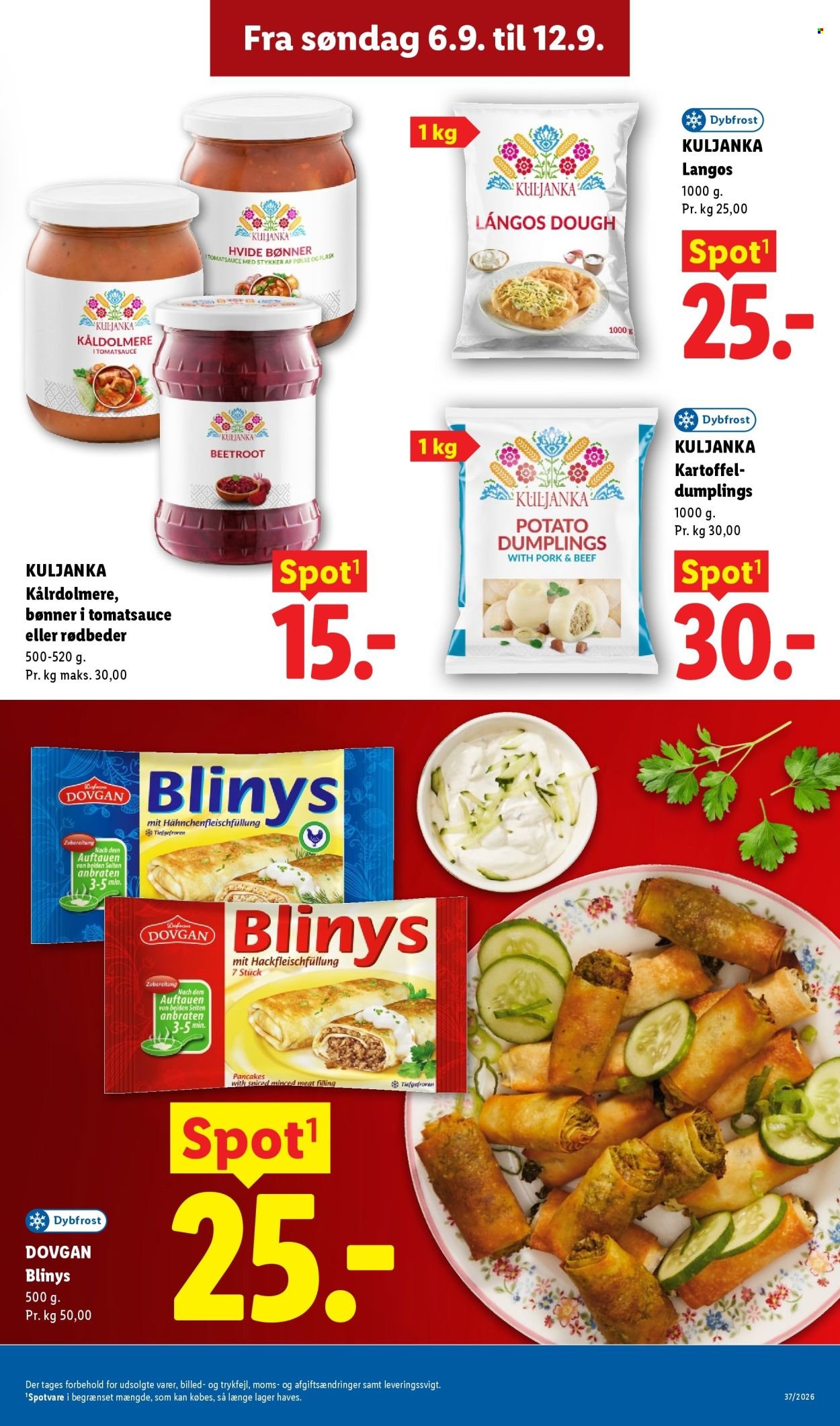 LIDL tilbudsavis - Fra søndag den 6. september 2026