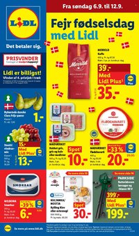 LIDL tilbudsavis - Fra søndag den 6. september 2026