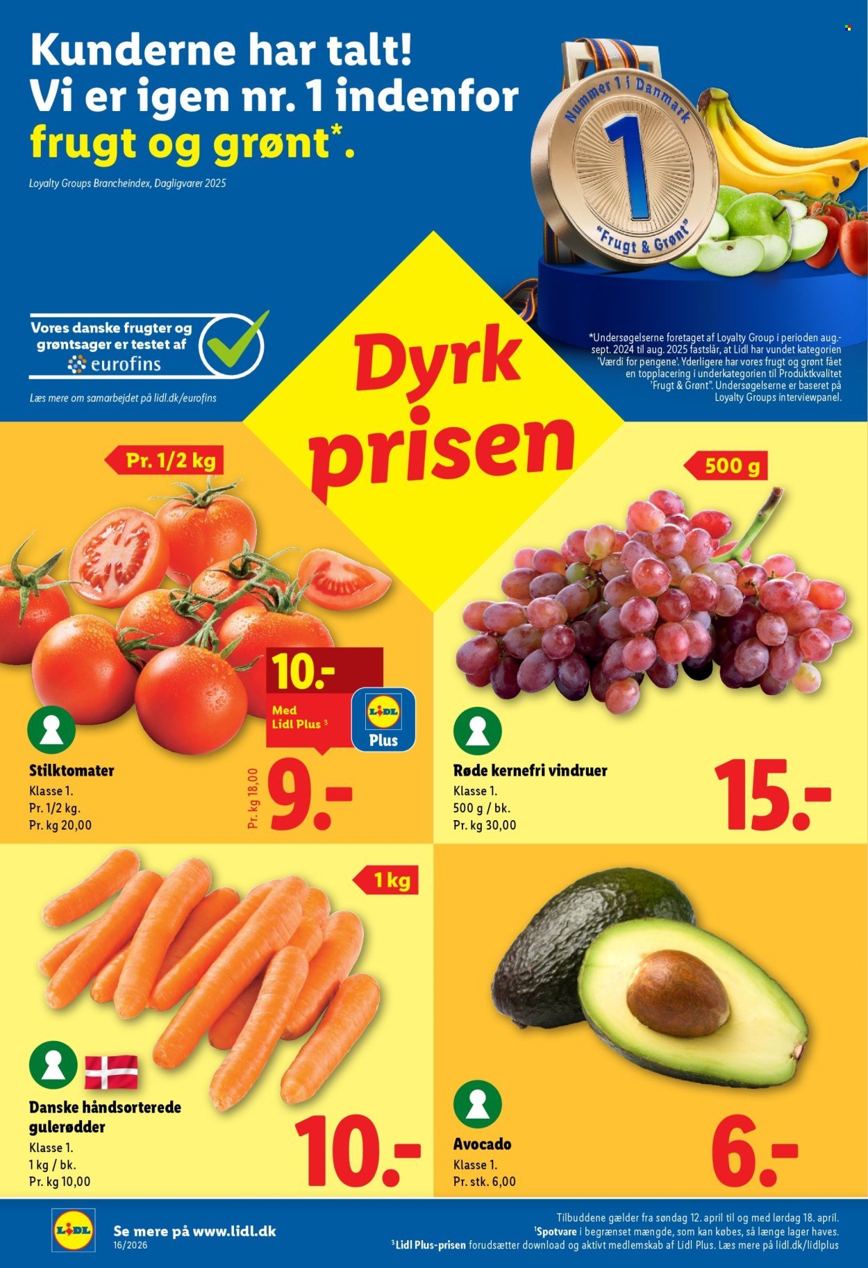 LIDL tilbudsavis - Fra søndag den 12. april 2026 (2026-04-12 - 2026-04-18)
