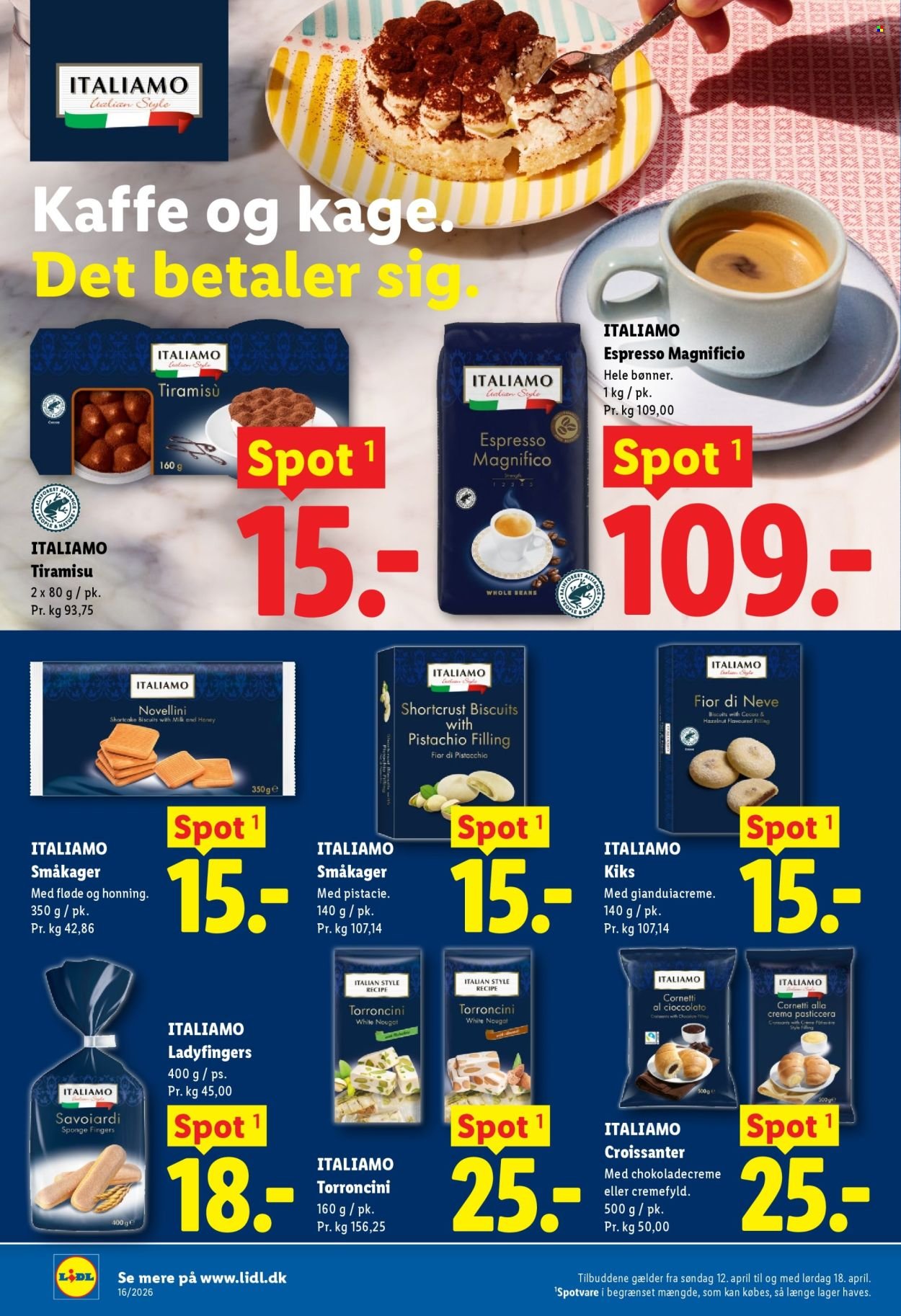 LIDL tilbudsavis - Fra søndag den 12. april 2026 (2026-04-12 - 2026-04-18)