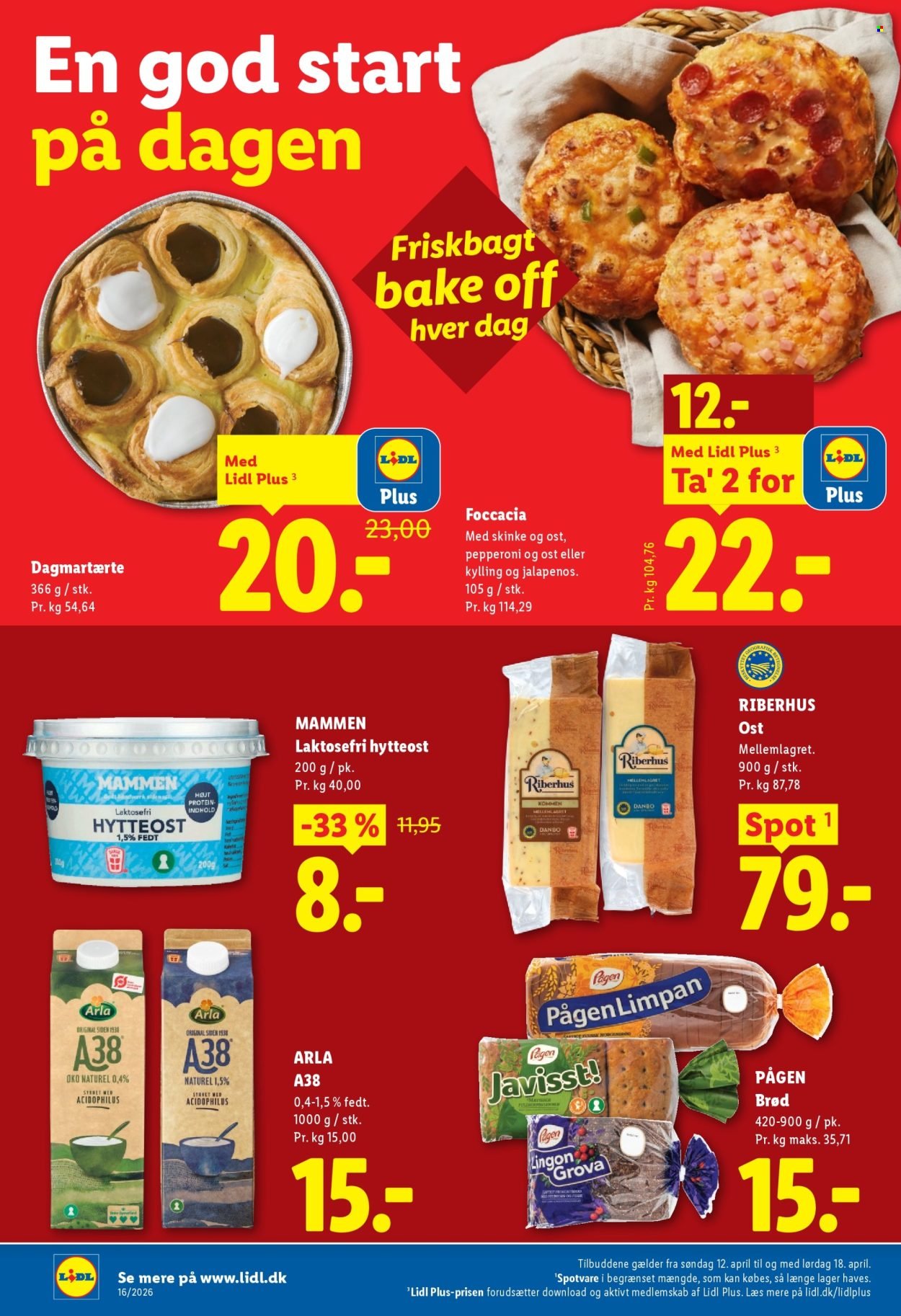 LIDL tilbudsavis - Fra søndag den 12. april 2026