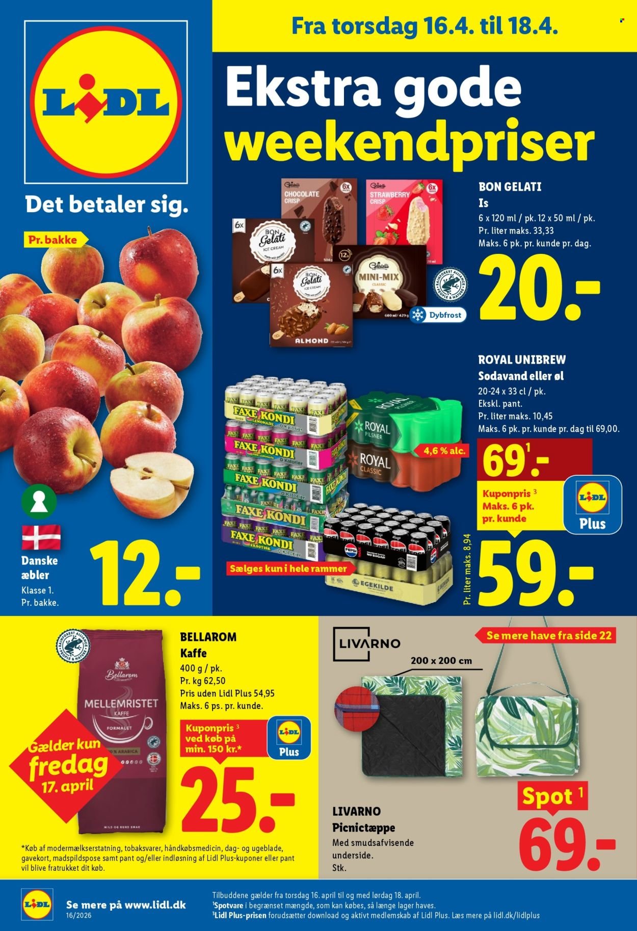 LIDL tilbudsavis - Fra søndag den 12. april 2026