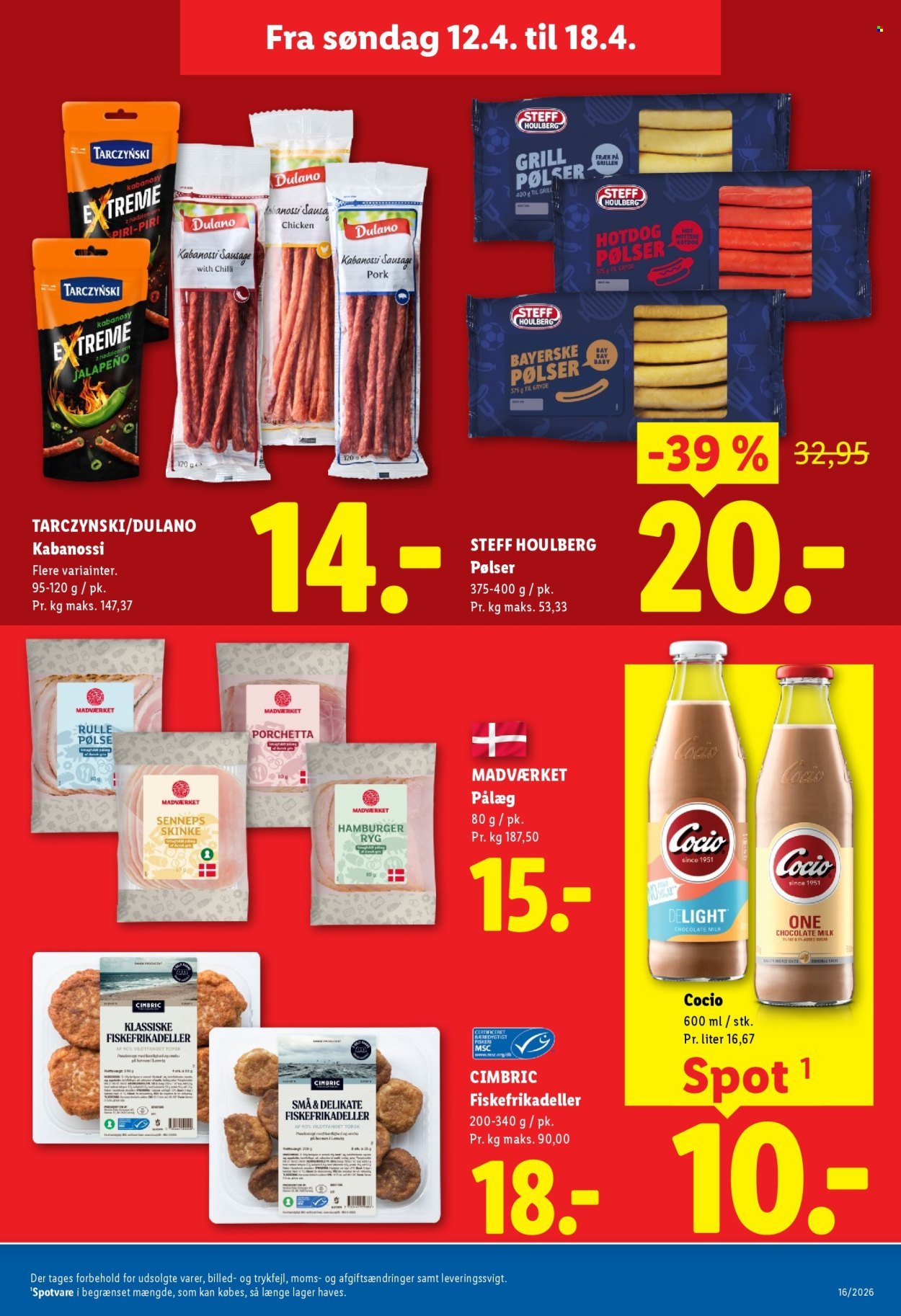 LIDL tilbudsavis - Fra søndag den 12. april 2026