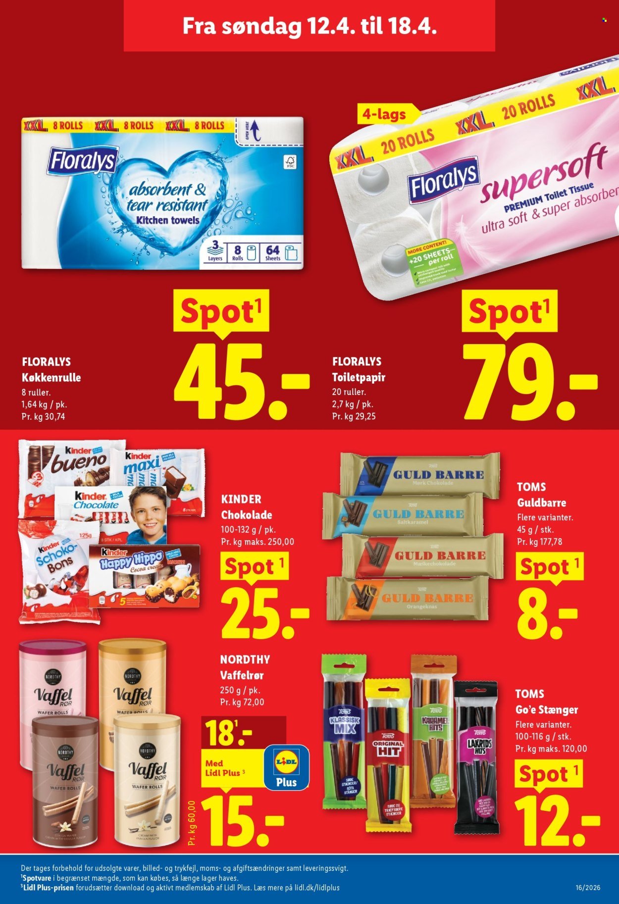 LIDL tilbudsavis - Fra søndag den 12. april 2026