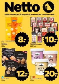 NETTO tilbudsavis - Fra lørdag den 29. august 2026